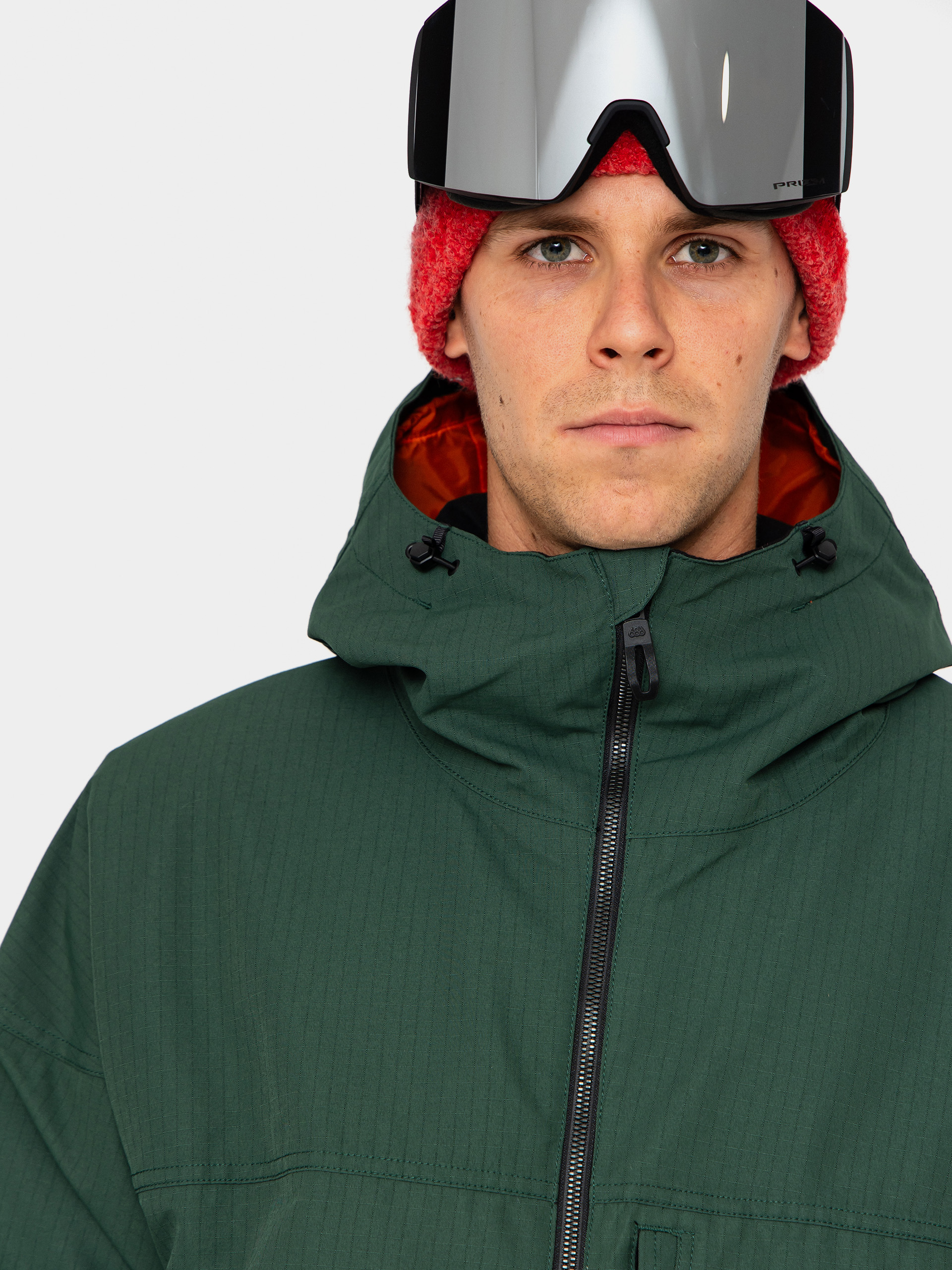 Herren 686 Snowboard Jacke Dojo (moss green ripstop)