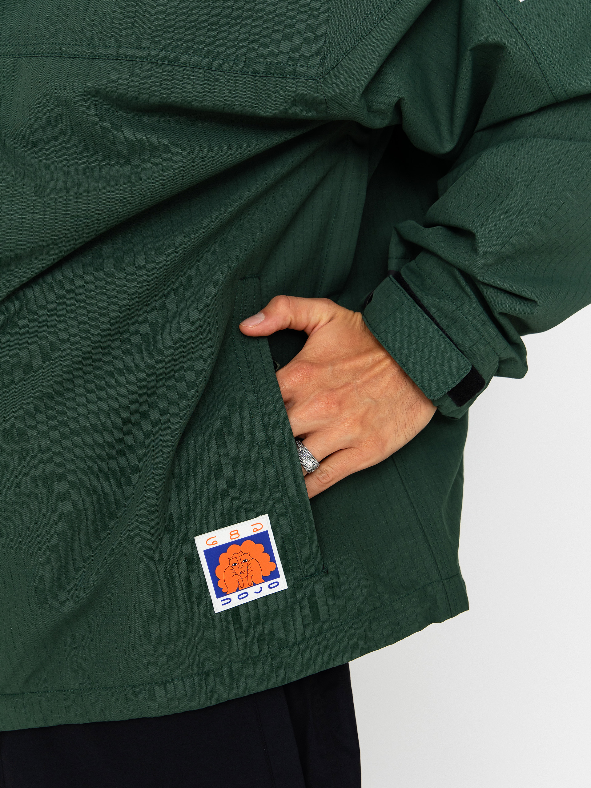 Herren 686 Snowboard Jacke Dojo (moss green ripstop)