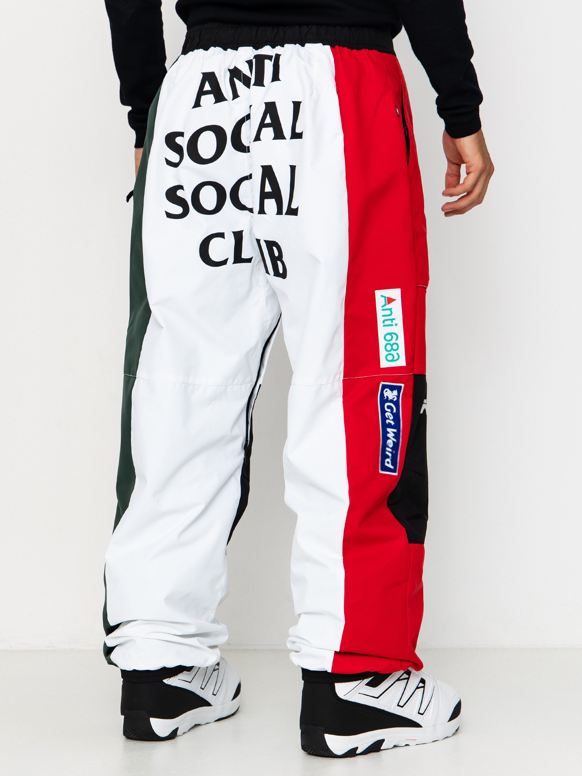 Herren 686 Snowboard Hose X ASSC F1 (assc white colorblock)
