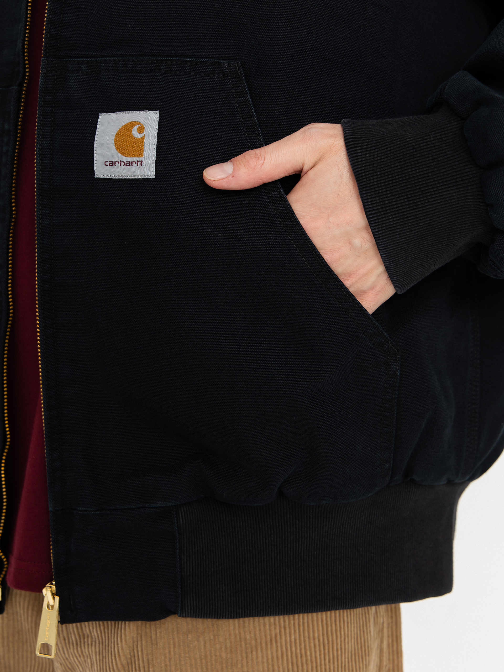 Carhartt WIP Jacket OG Active (black/stone canvas)