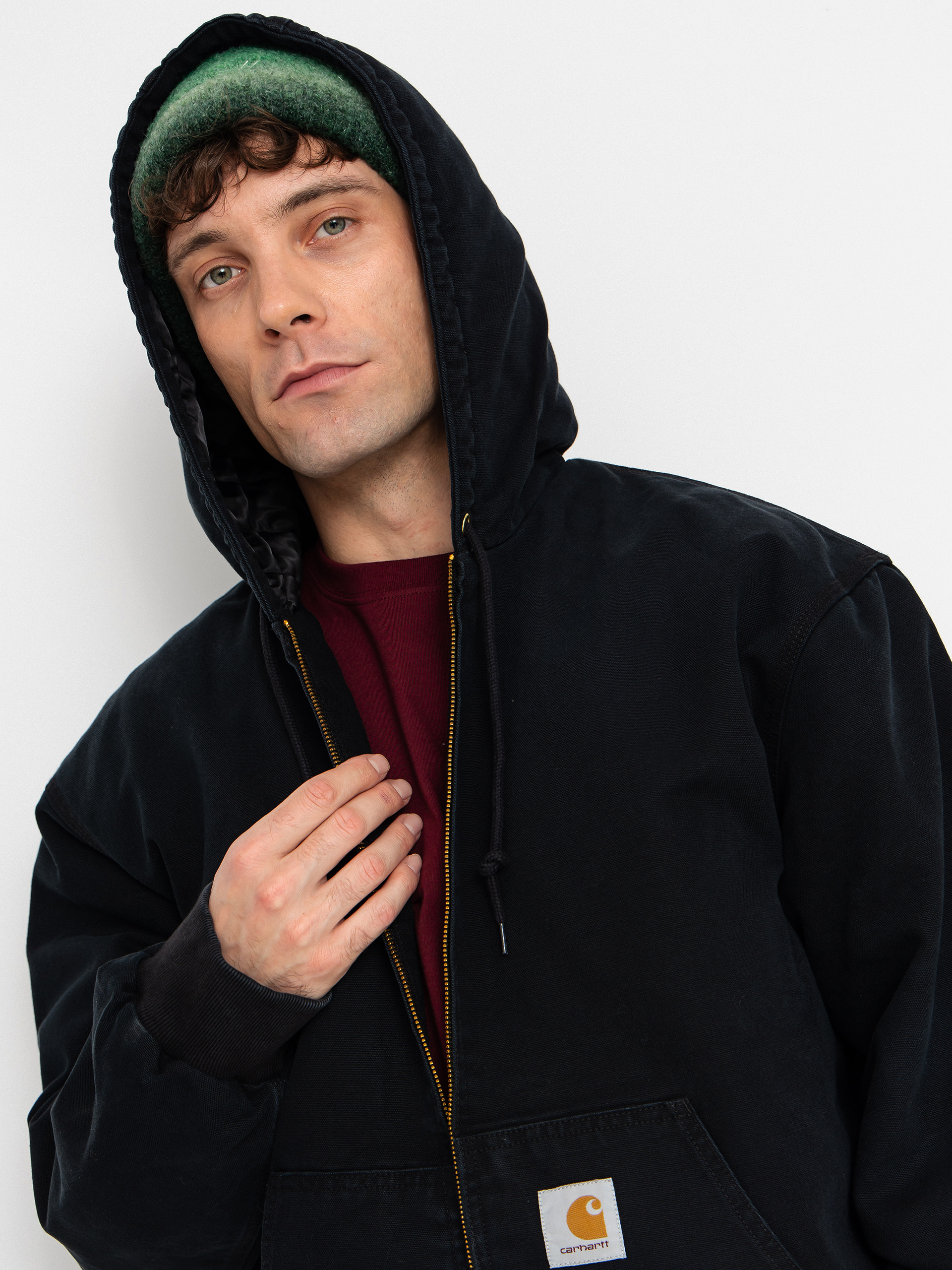 Carhartt WIP Jacke OG Active (black/stone canvas)