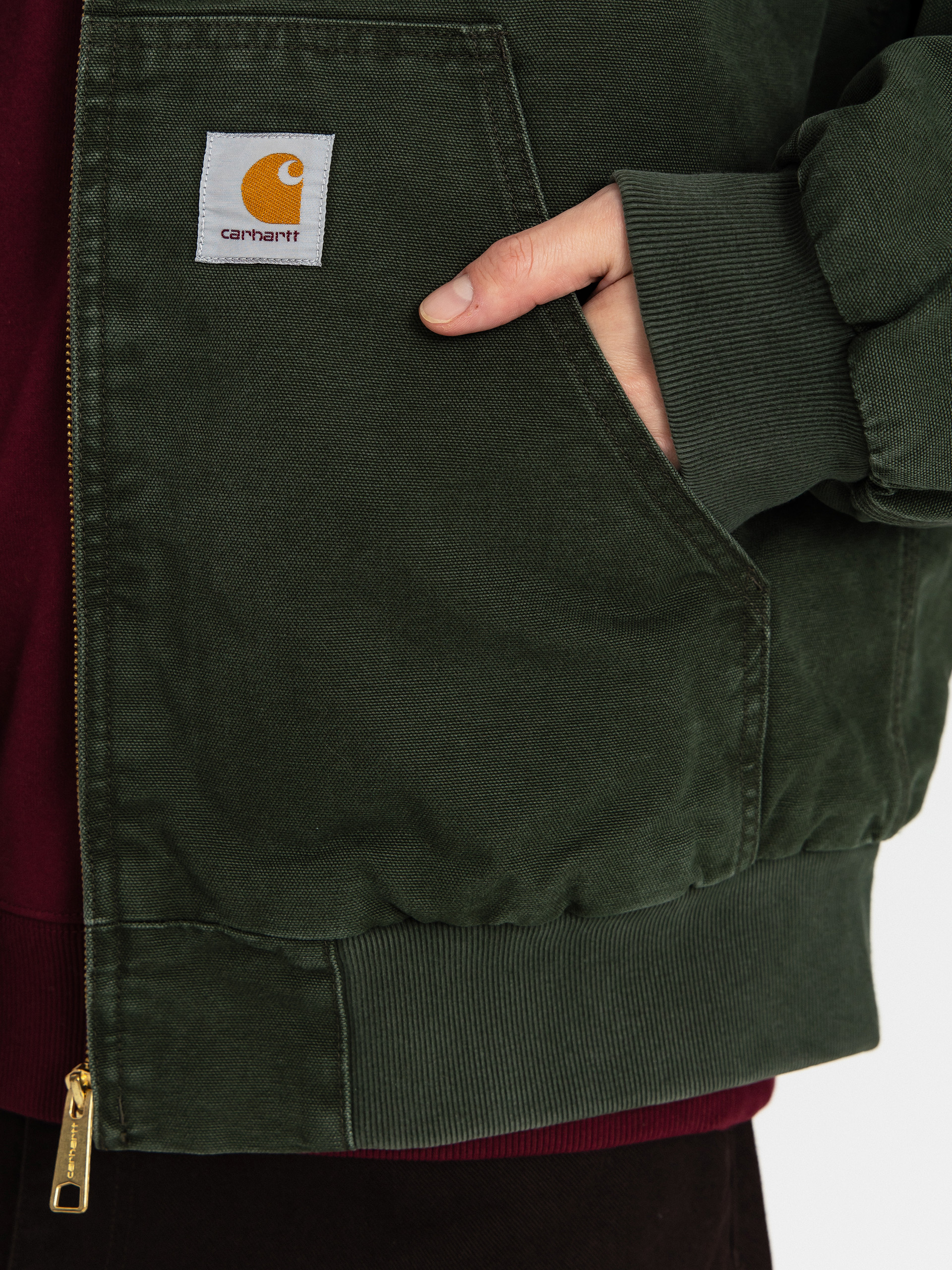 Carhartt WIP Jacket OG Active (olive/stone canvas)