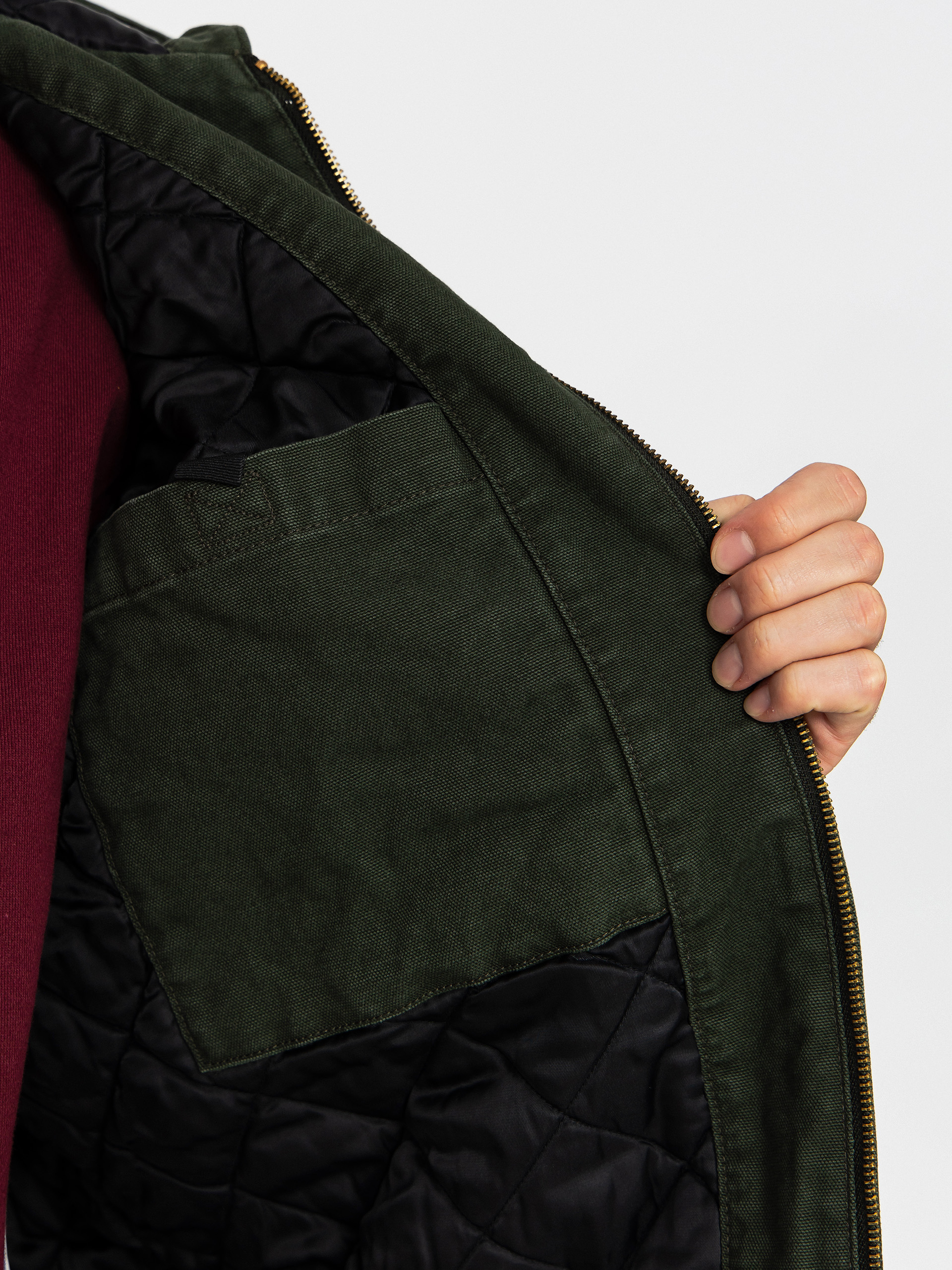 Carhartt WIP Jacket OG Active (olive/stone canvas)