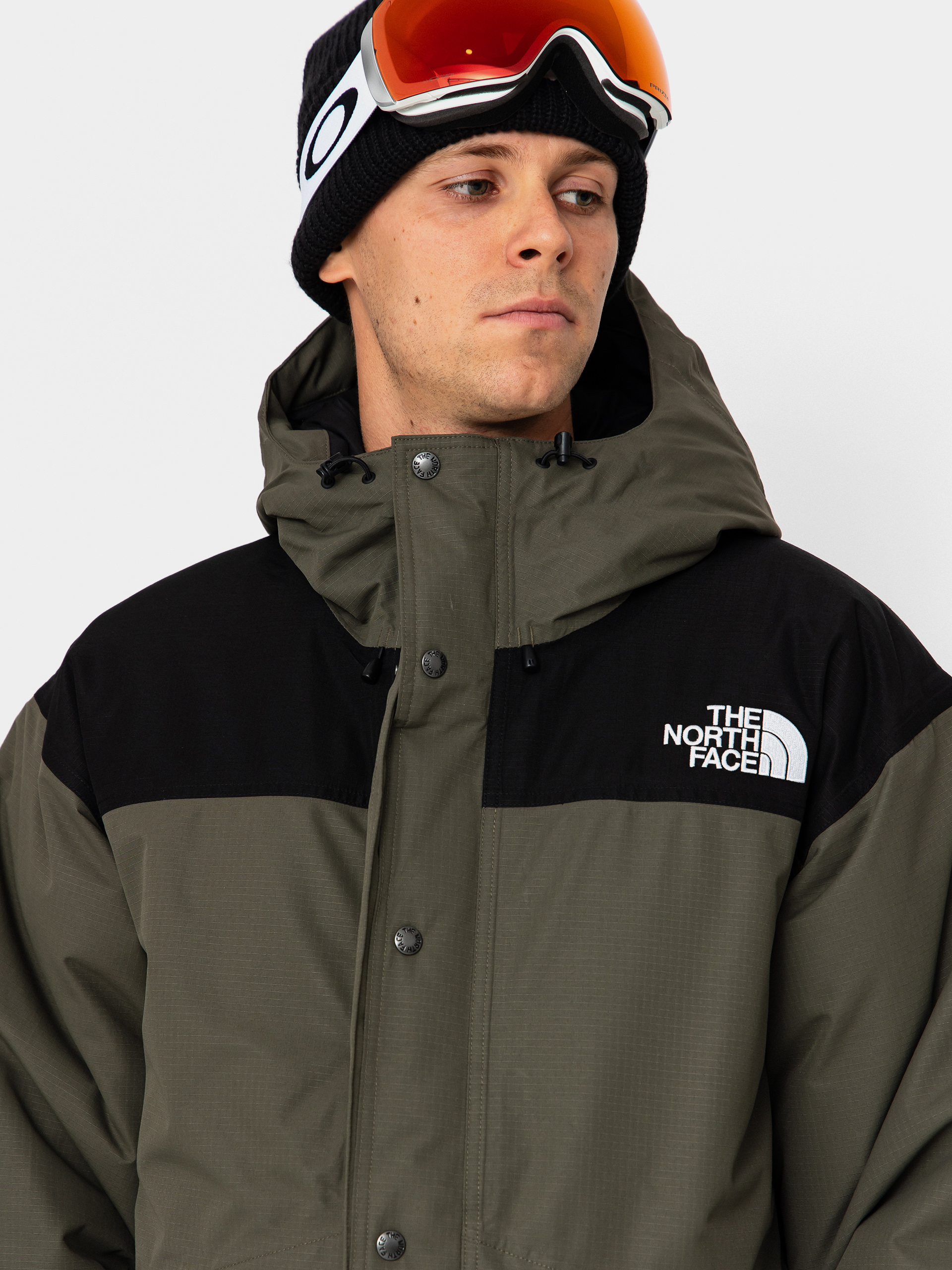 The North Face Jacket Mountain Down (new taupe green/tnf black)
