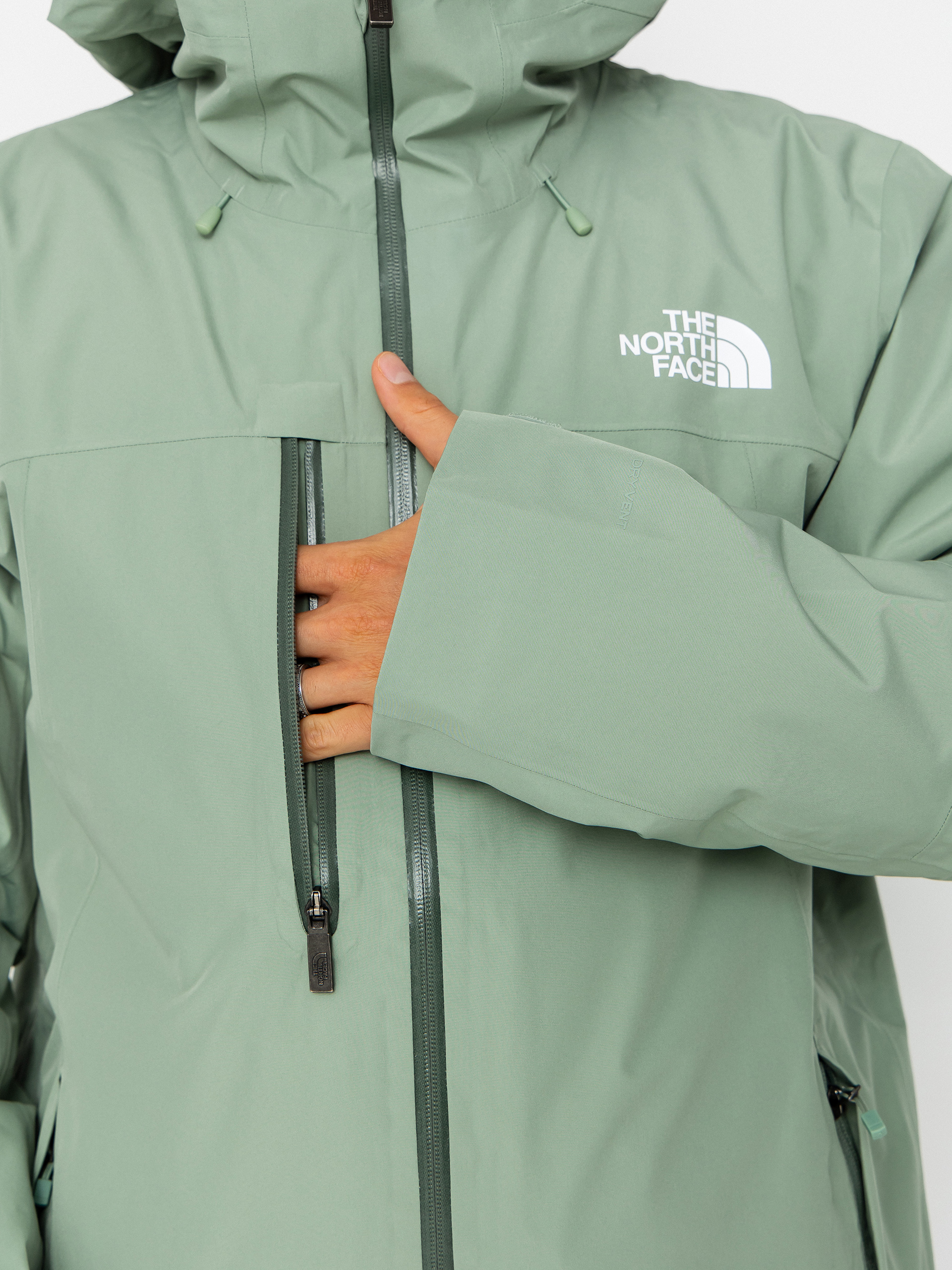 Mens The North Face Snowboard jacket Descendit (slate moss)