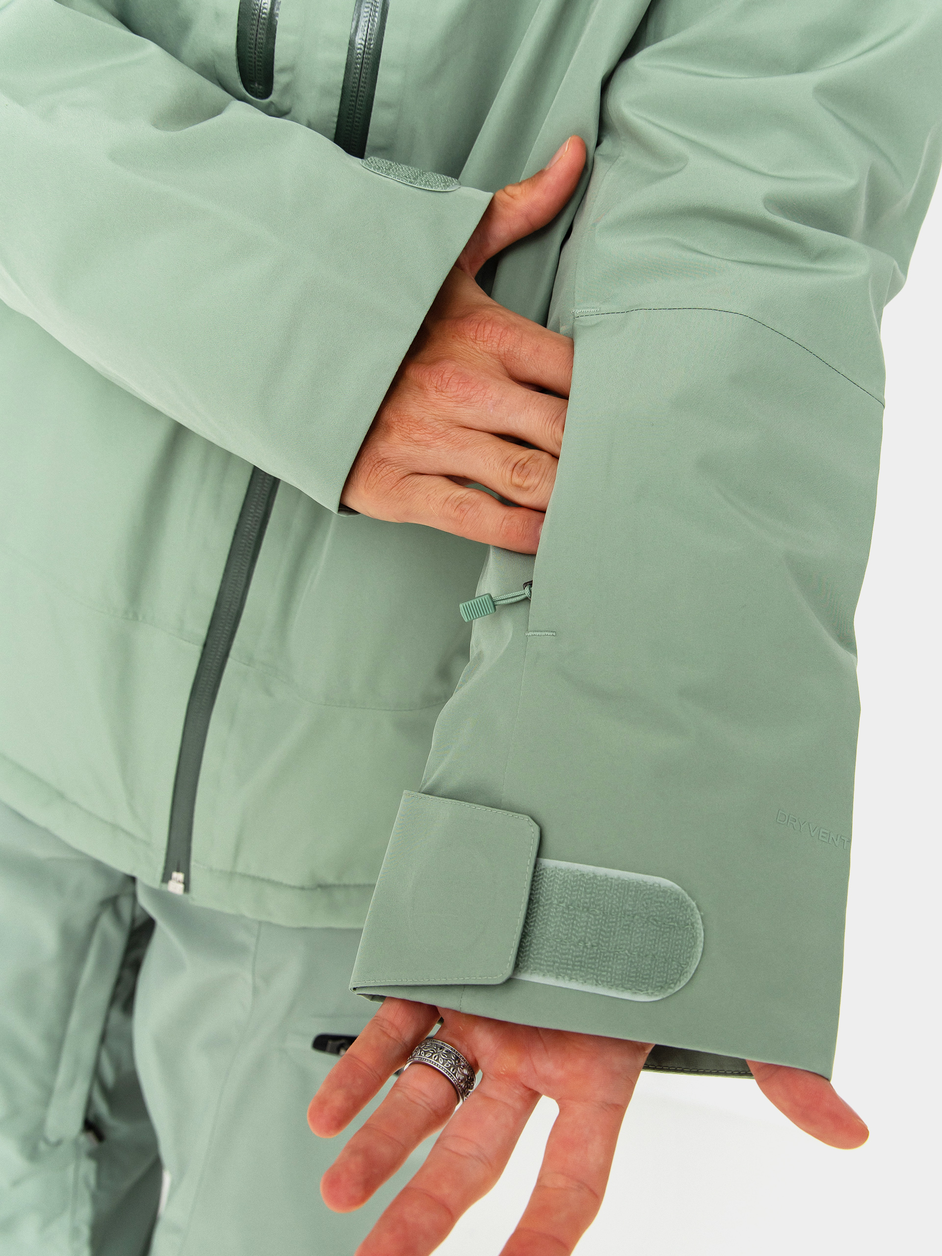 Mens The North Face Snowboard jacket Descendit (slate moss)