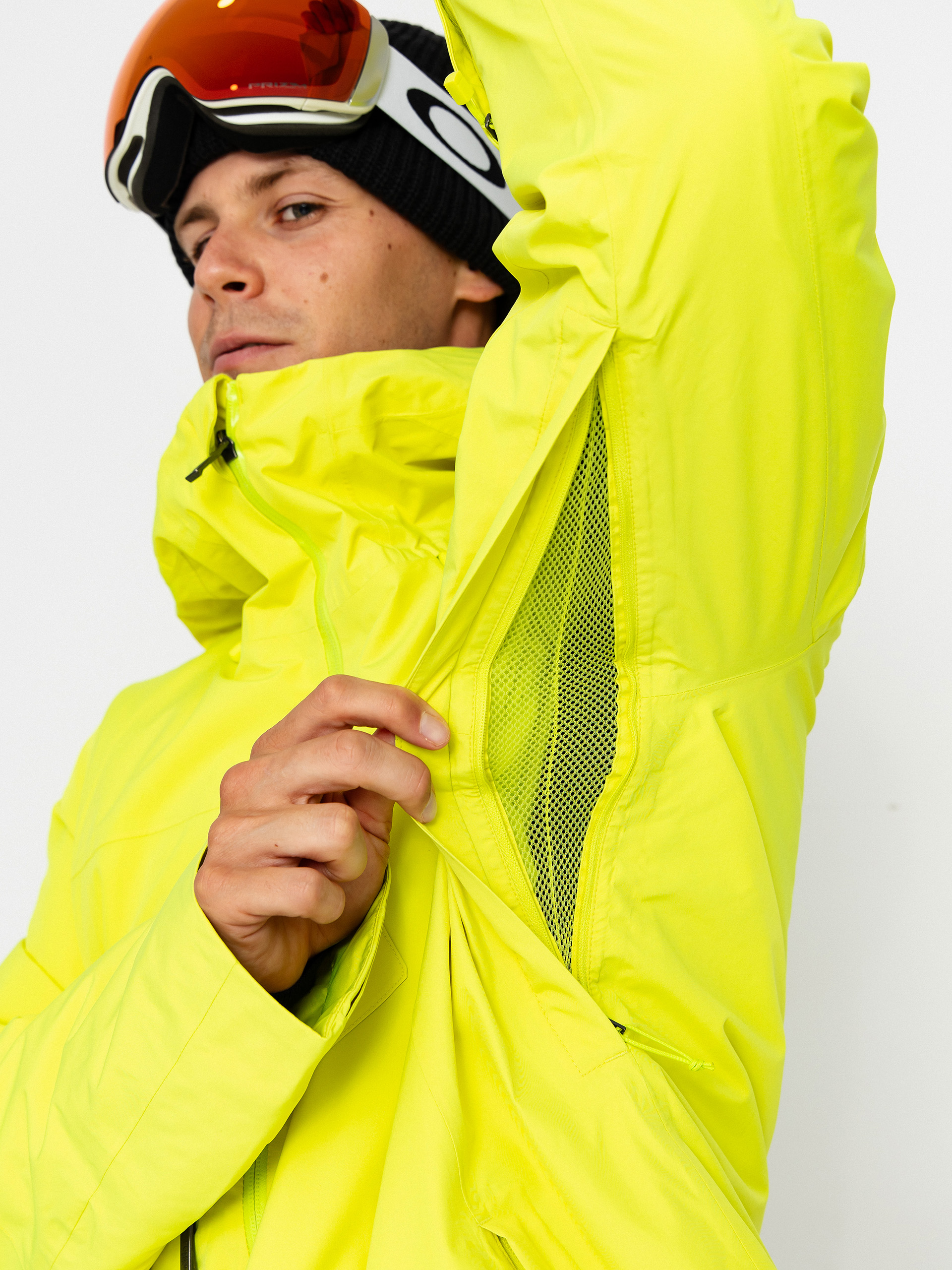 Mens The North Face Snowboard jacket Descendit (fizz lime)
