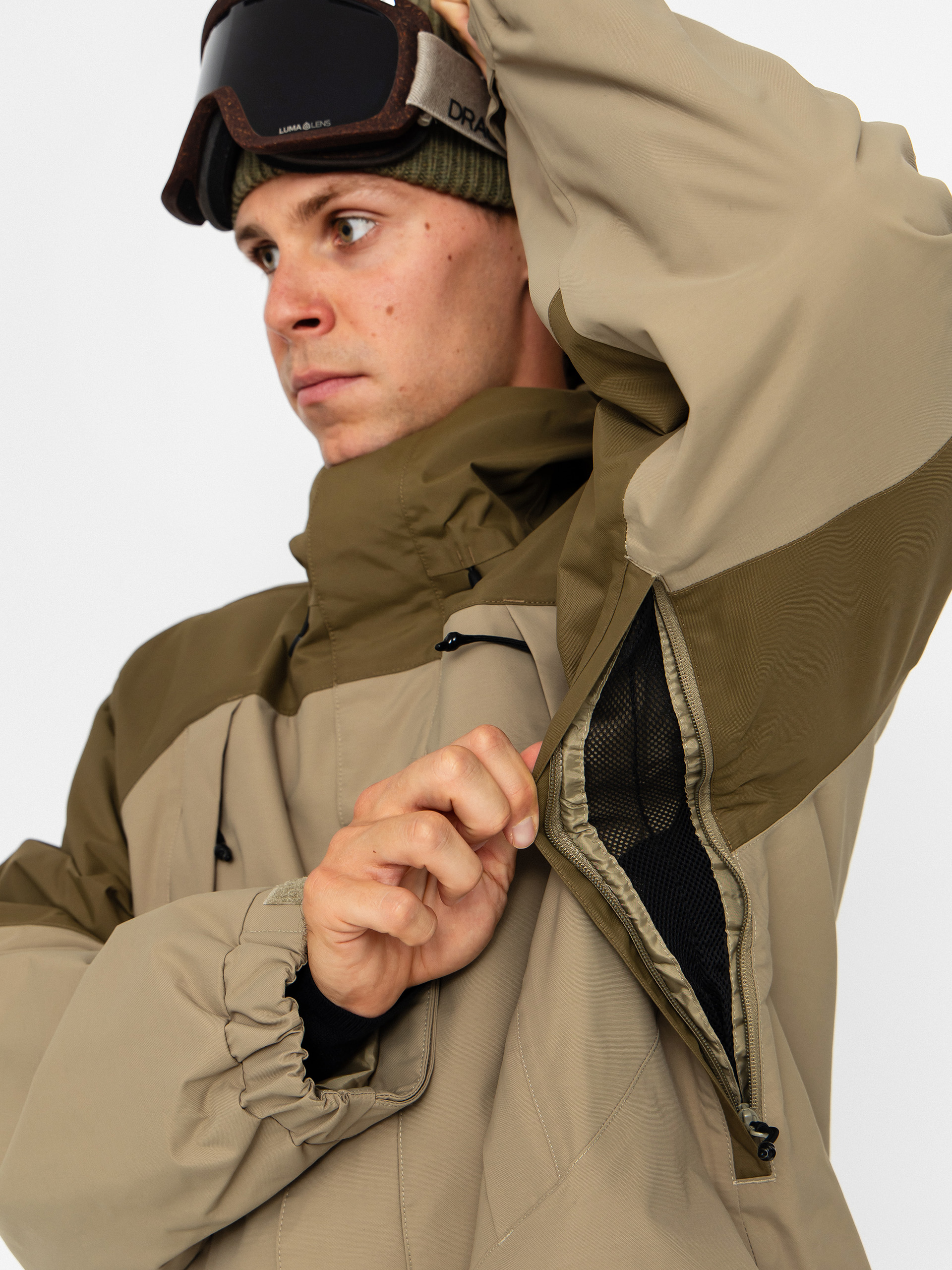 Herren Vans Snowboard Jacke Hellbound 2.0 (warm brown)