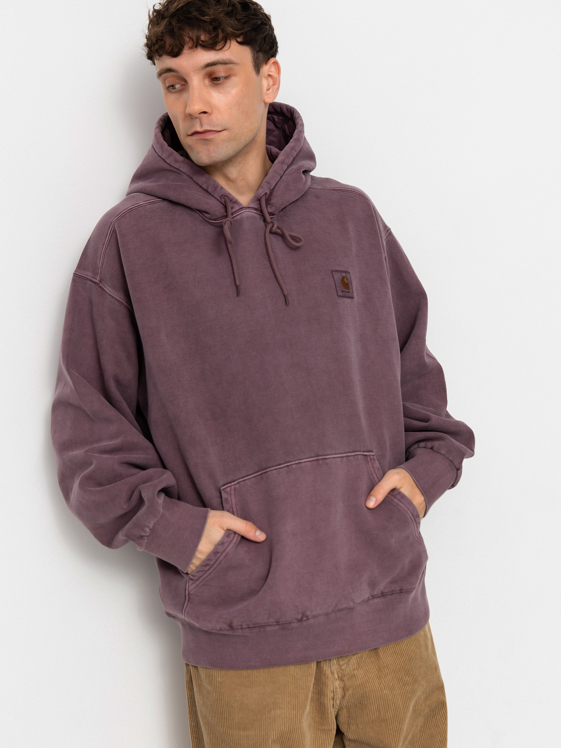 Carhartt WIP Hoodie Vista HD - violet (phlox/garment dyed)