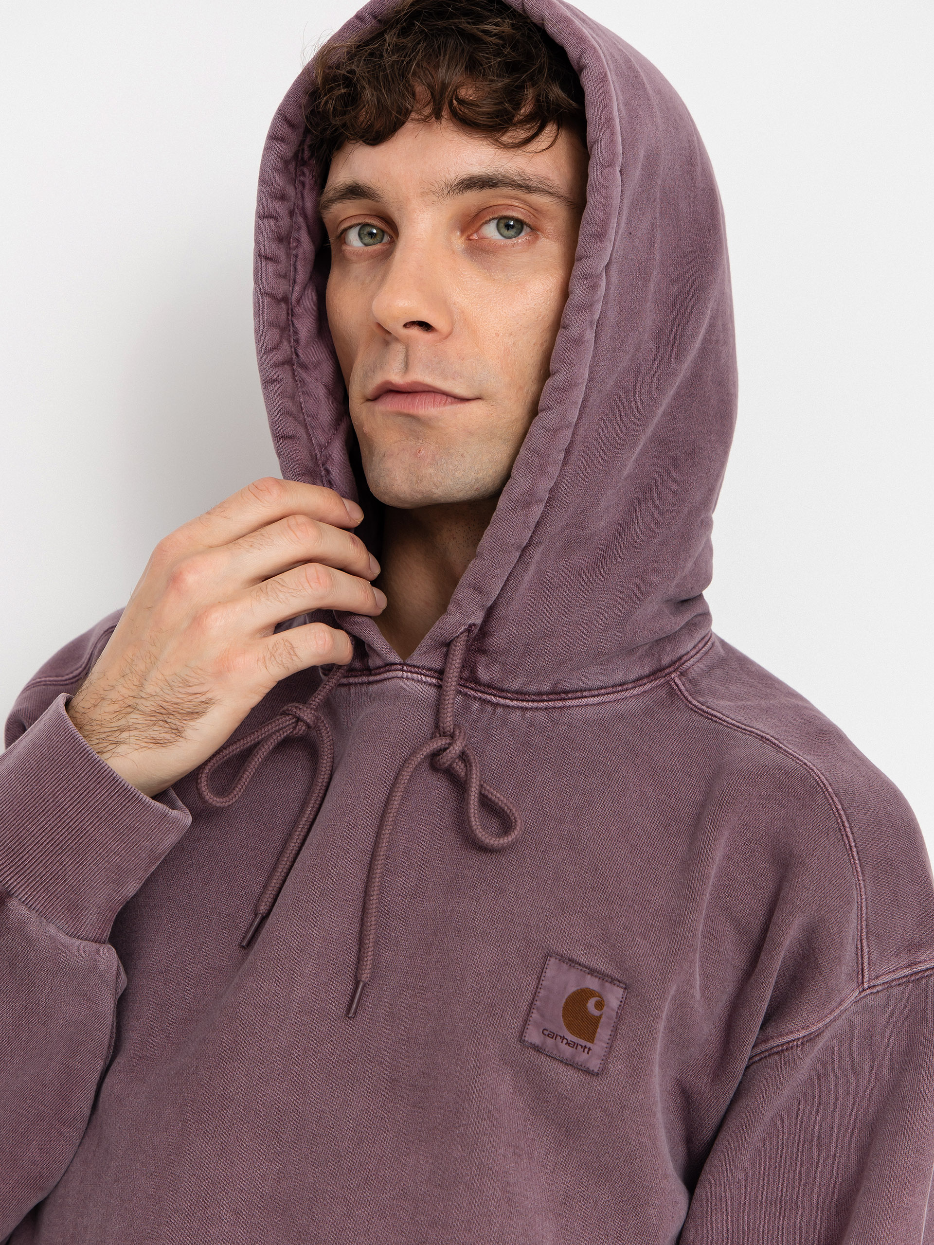 Carhartt WIP Hoodie Vista HD - violet (phlox/garment dyed)