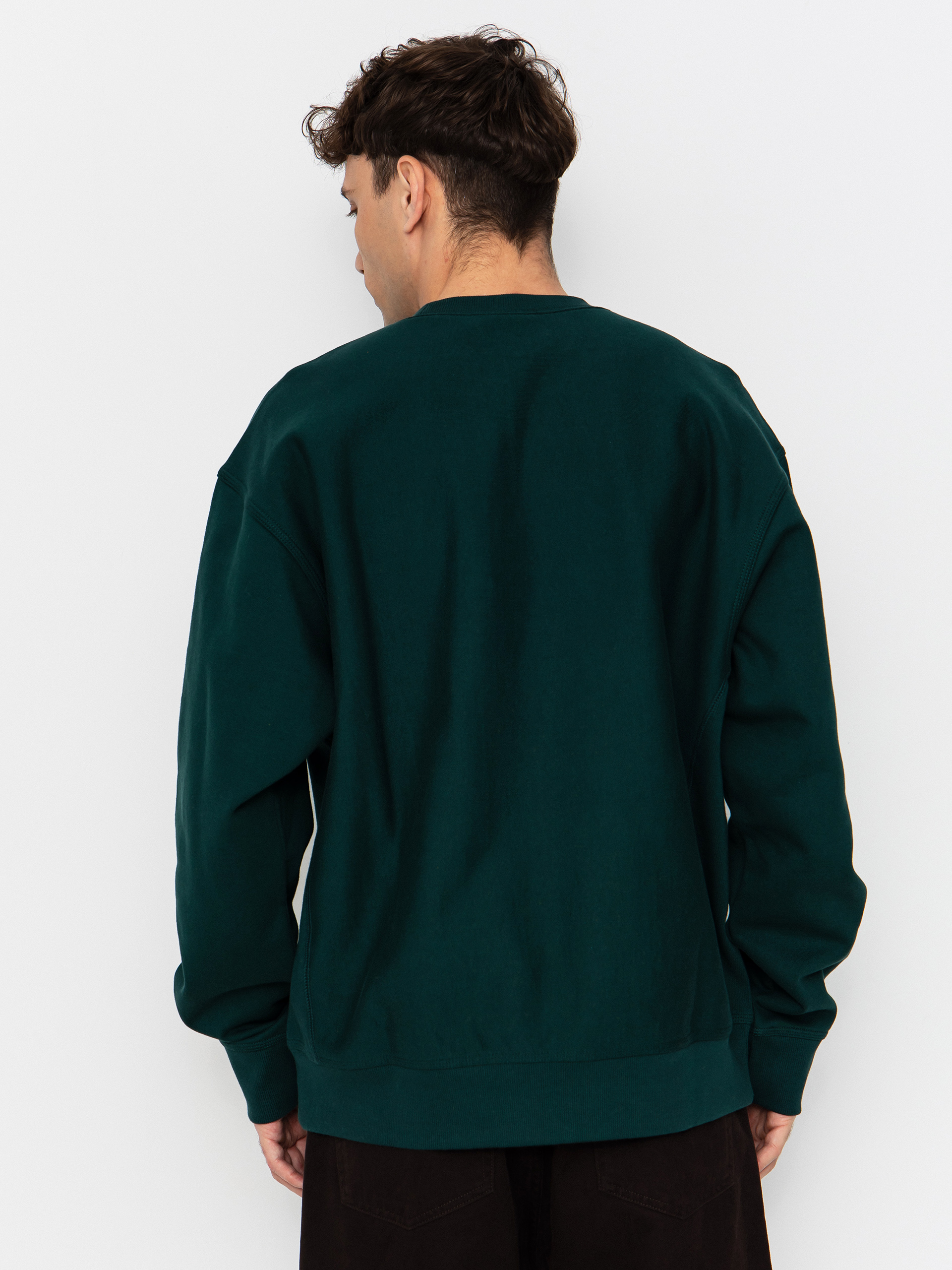 Carhartt WIP Sweatshirt American Script (dark fir)