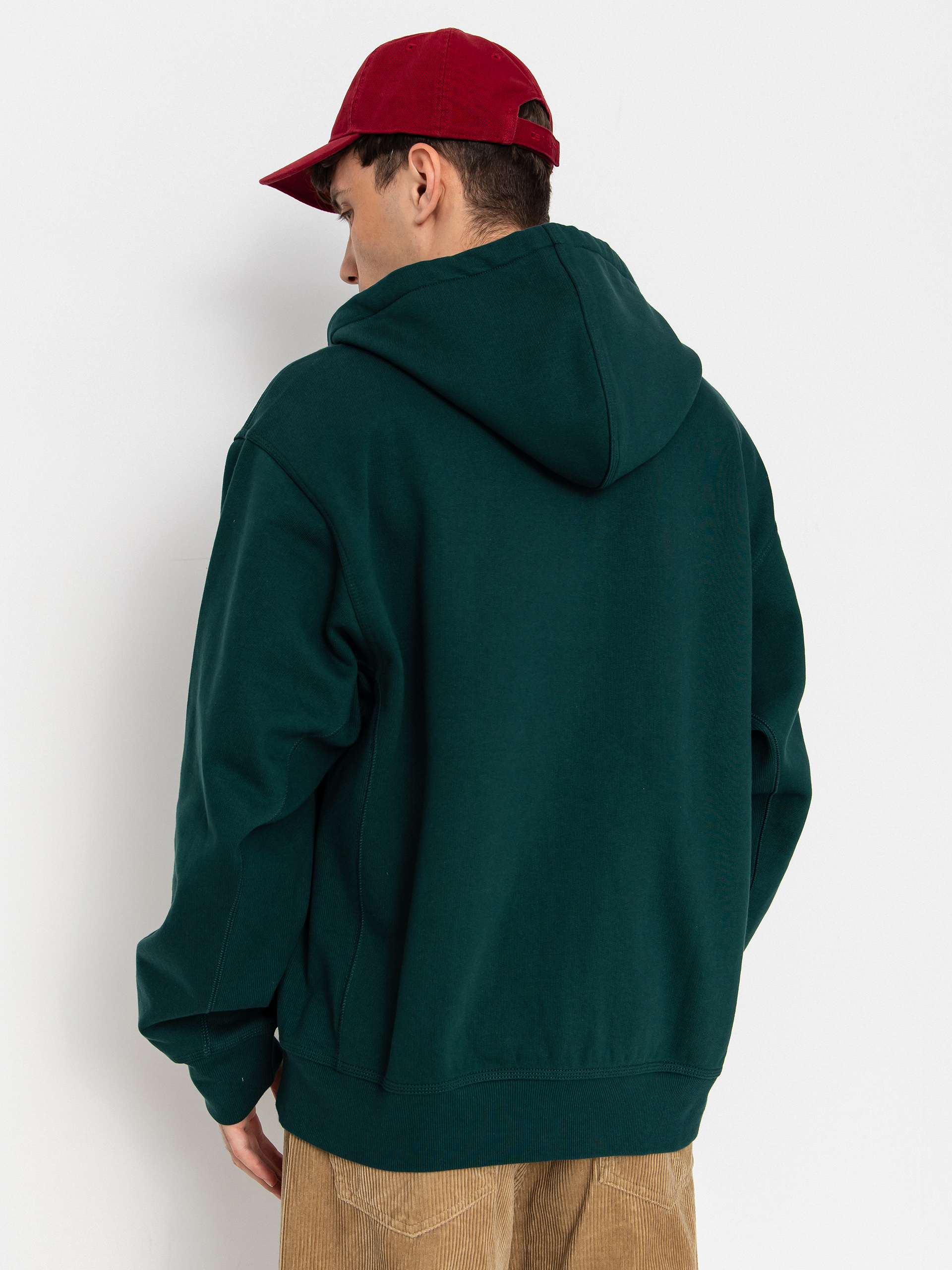 Carhartt WIP Hoodie American Script ZHD (dark fir)