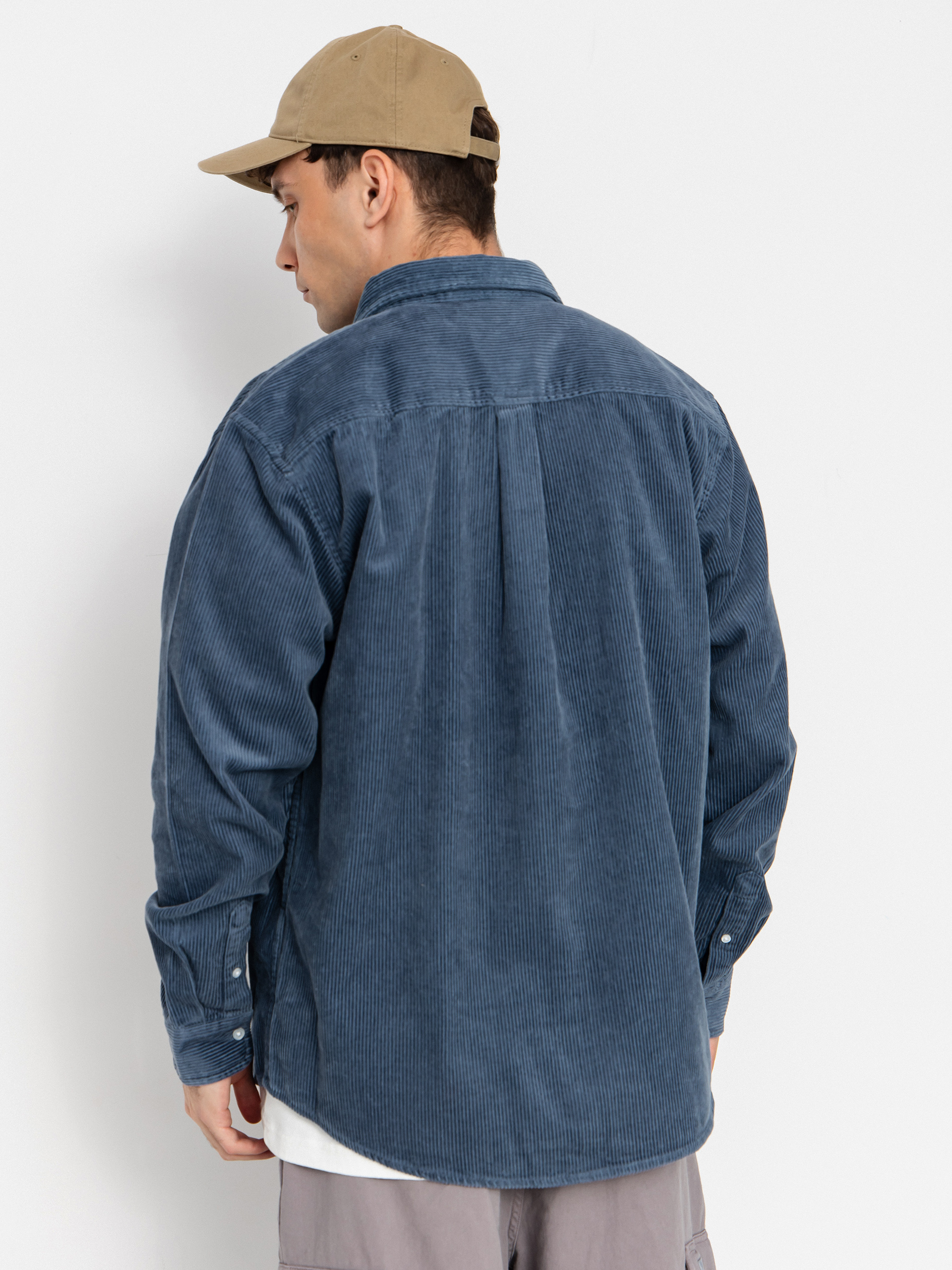 Carhartt WIP Shirt Madison Cord - blue (angelite/angelite)