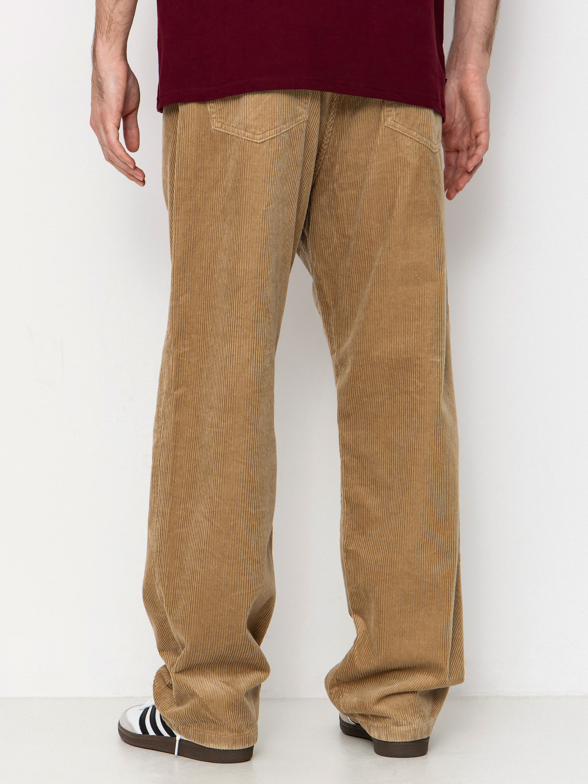 Carhartt WIP Pants Landon - brown, beige (leather/rinsed)