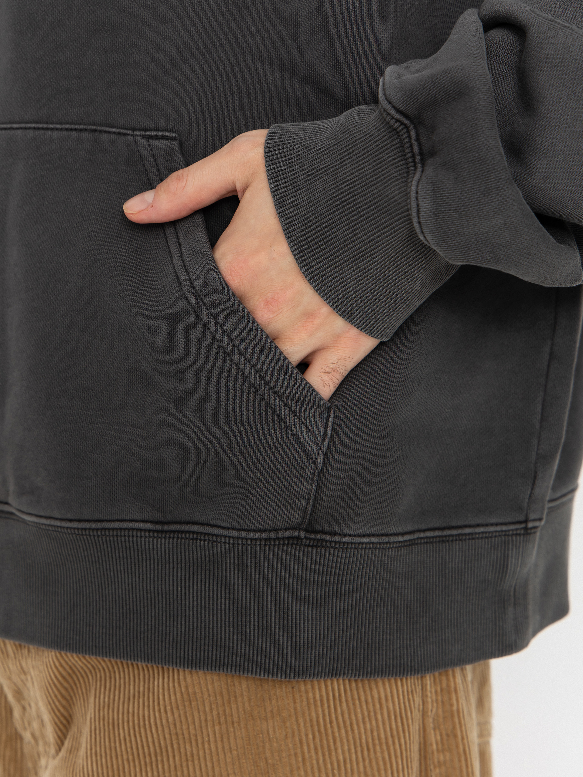 Carhartt WIP Hoodie Benton HD (graphite/garment dyed)