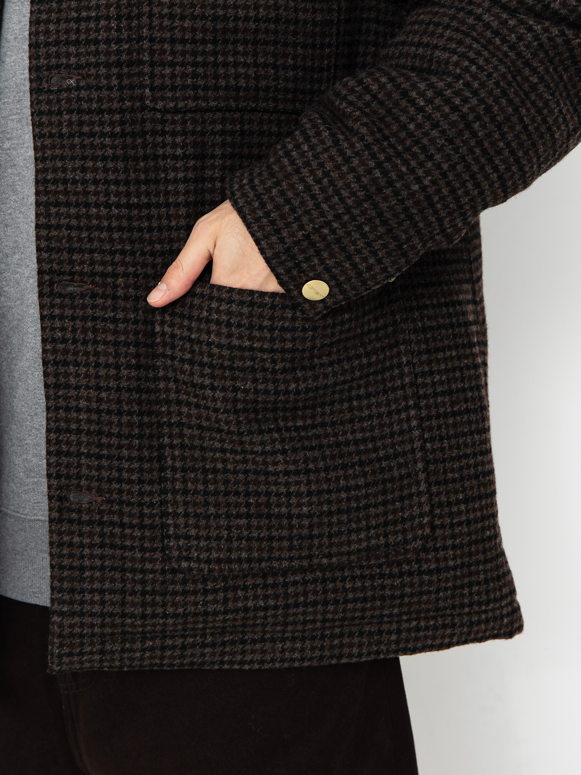 Carhartt WIP Jacke Lowis (lowis houndstooth/vitola heather)