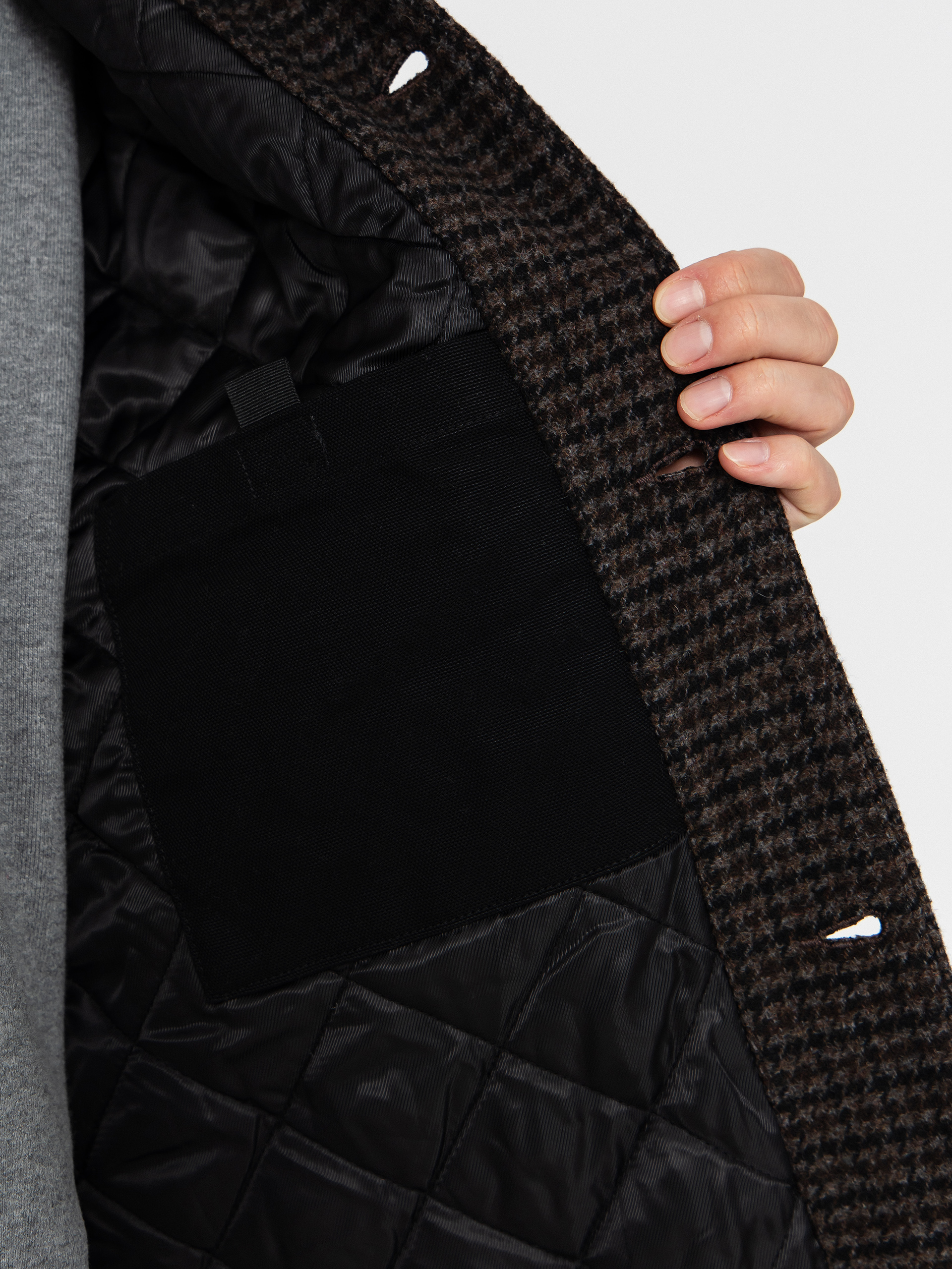 Carhartt WIP Jacke Lowis (lowis houndstooth/vitola heather)