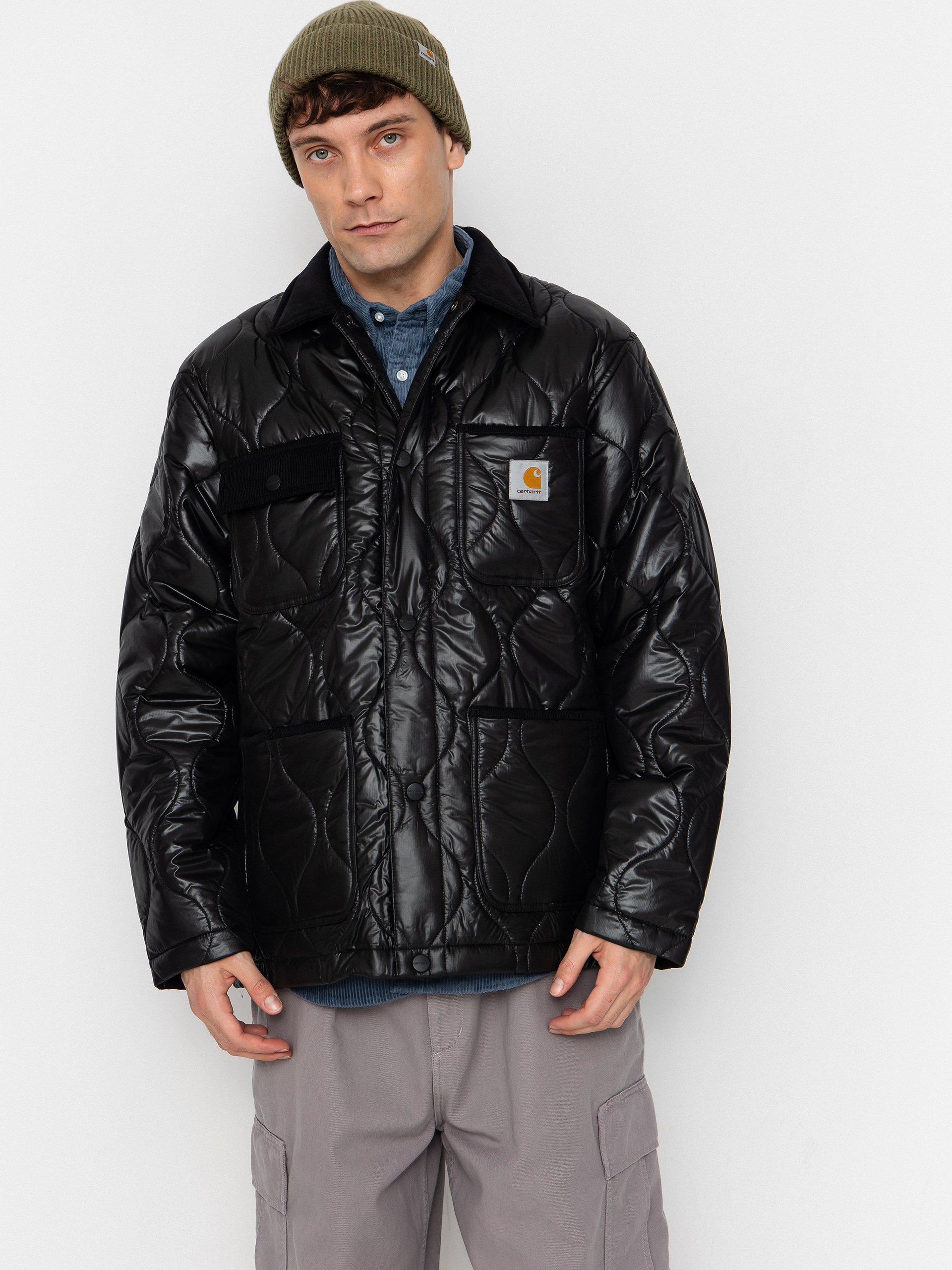 Carhartt WIP Paxon Bomber Jacket - black (black/black)