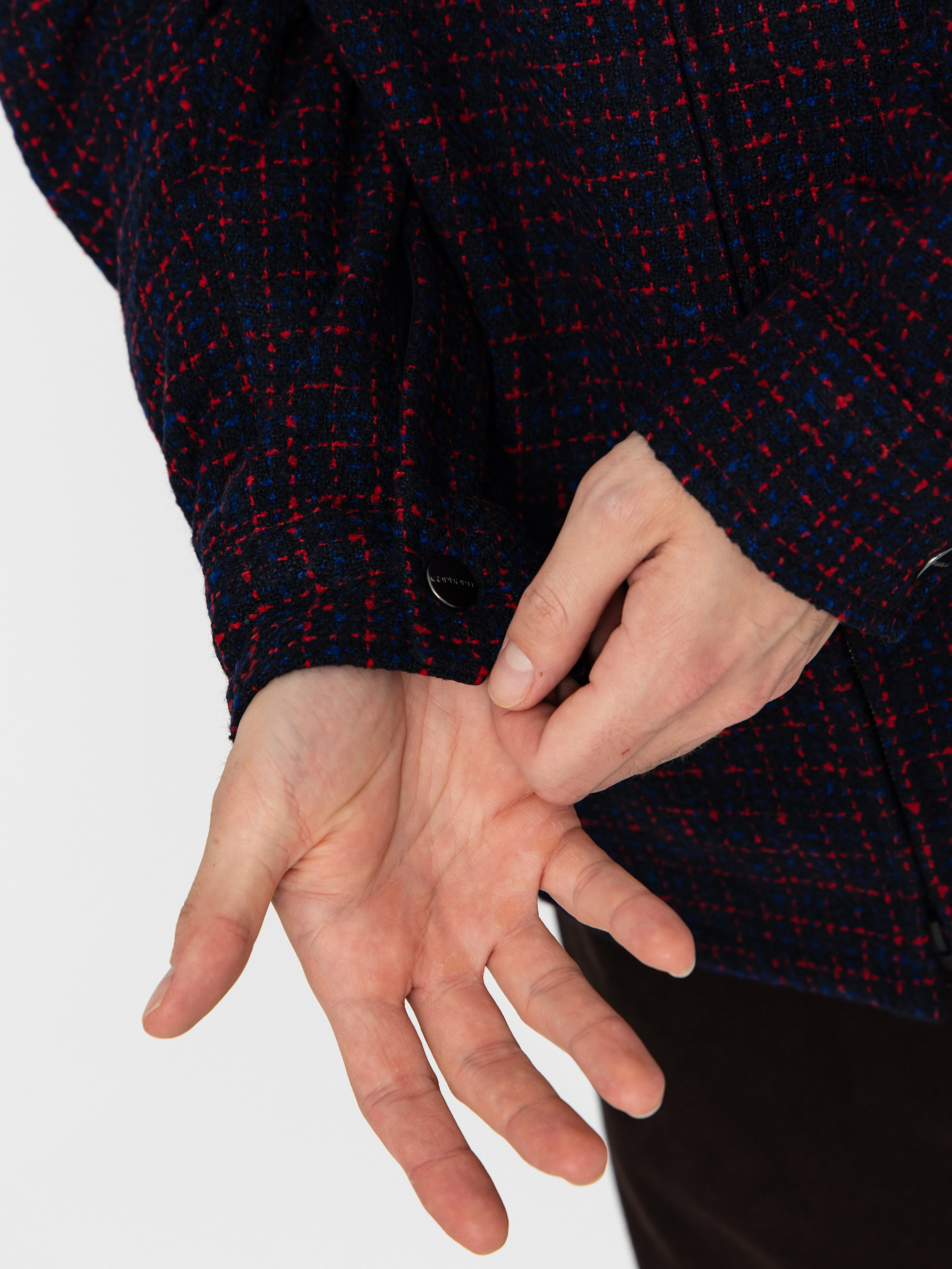 Carhartt WIP Jacke Bellamy (bellamy check/deep night)