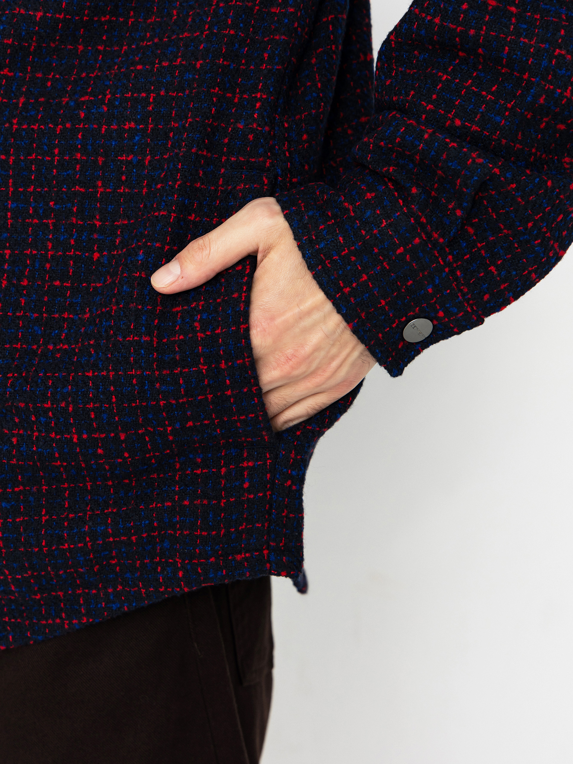 Carhartt WIP Jacket Bellamy (bellamy check/deep night)