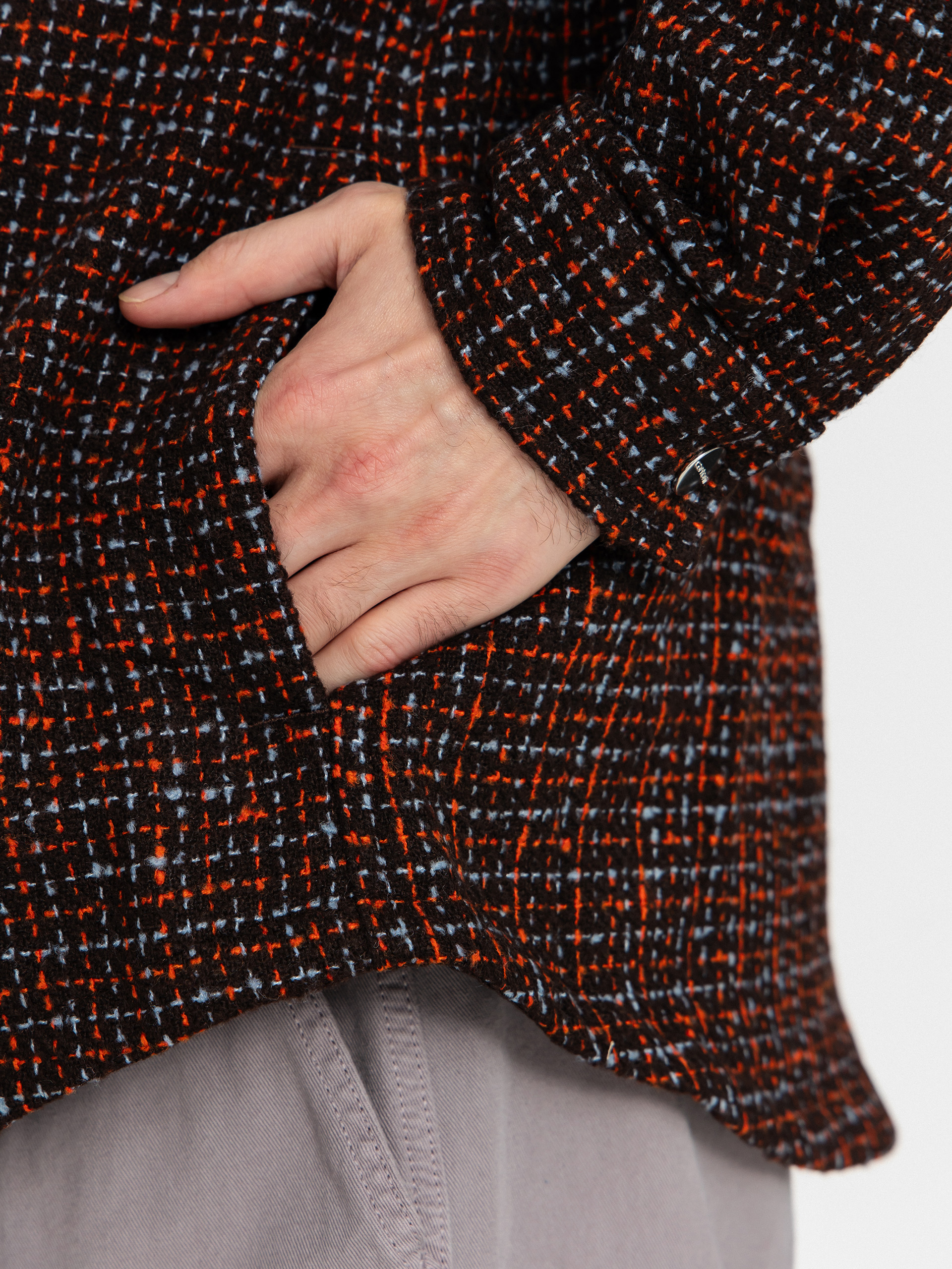 Carhartt WIP Jacke Bellamy (bellamy check/tobacco)