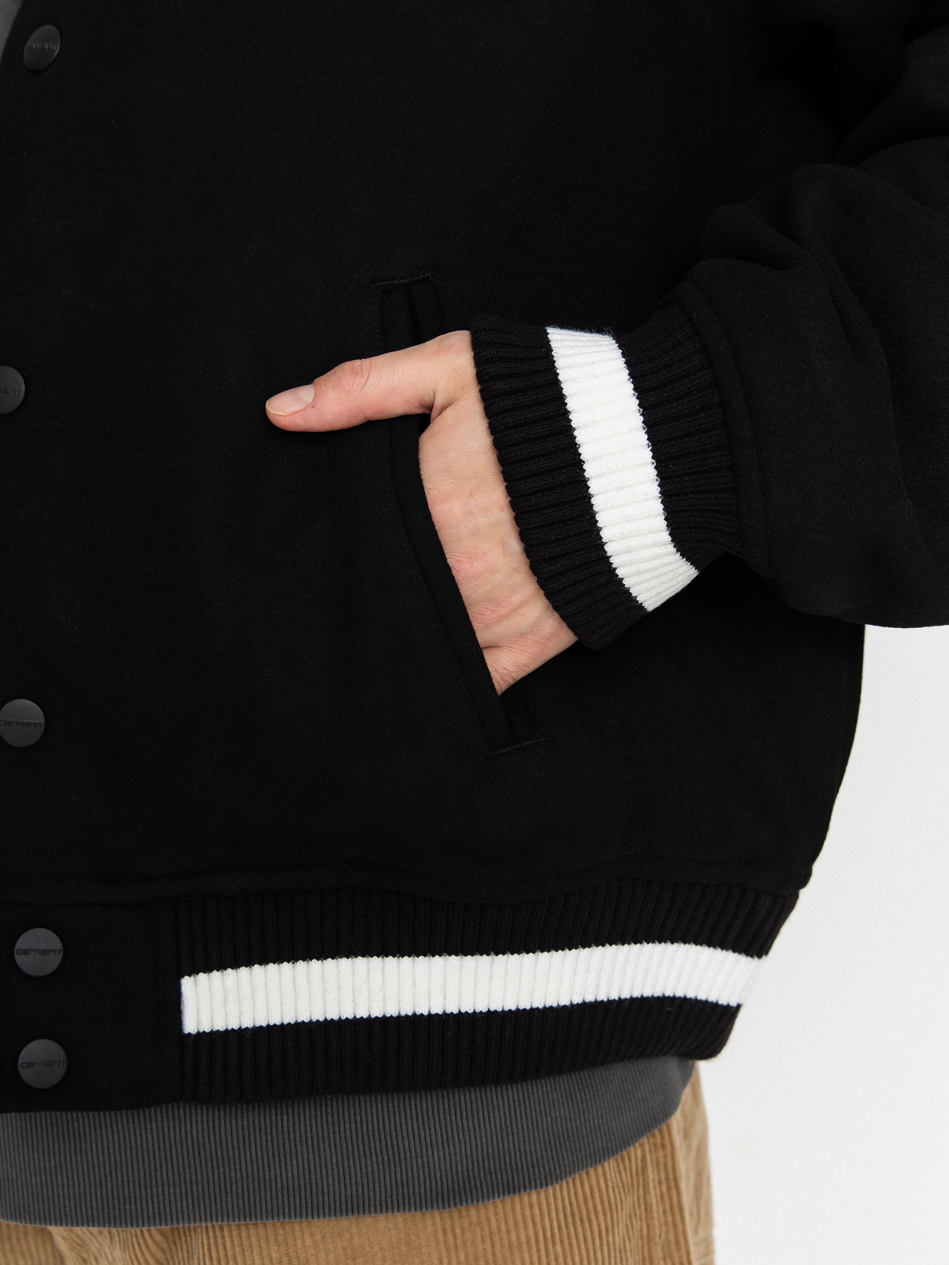 Carhartt WIP Jacket World Class Varsity (black)