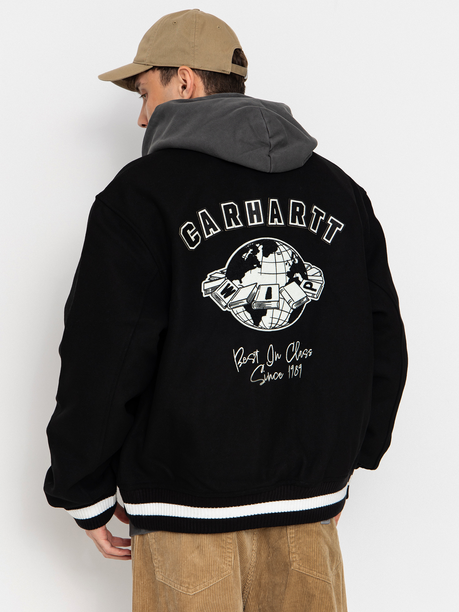 Carhartt WIP Jacket World Class Varsity - black (black)