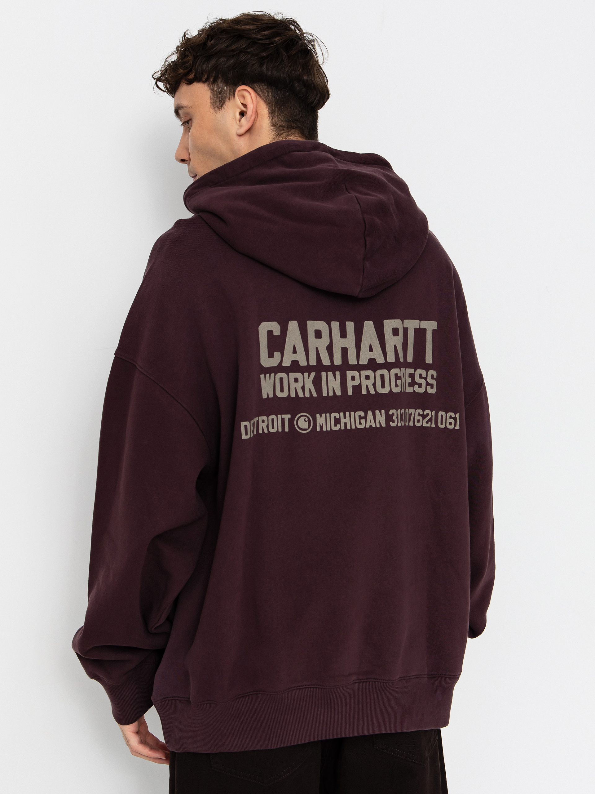 Carhartt WIP Hoodie Distance HD (palisander/stone dyed)