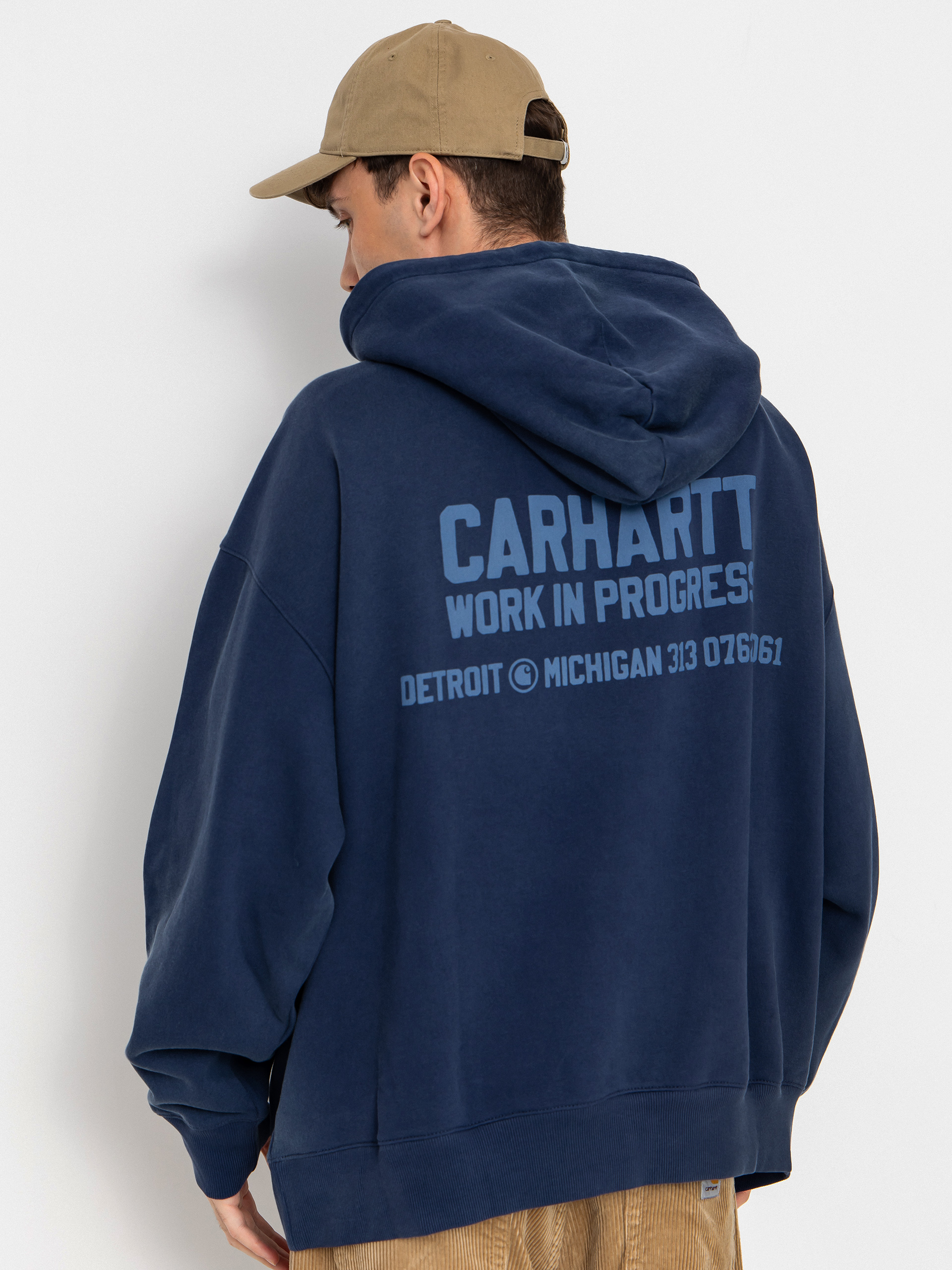 Carhartt WIP Hoodie Distance HD (jupiter/stone dyed)