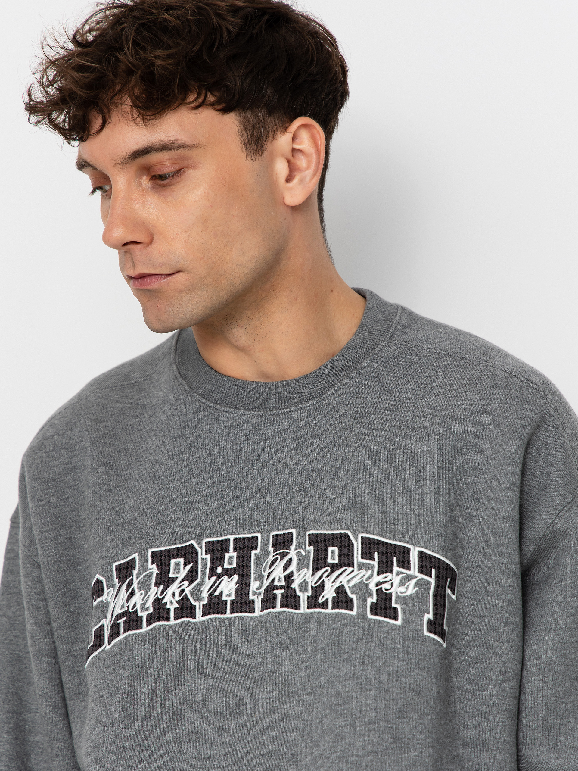 Carhartt WIP Sweatshirt Big School (dark grey heather)