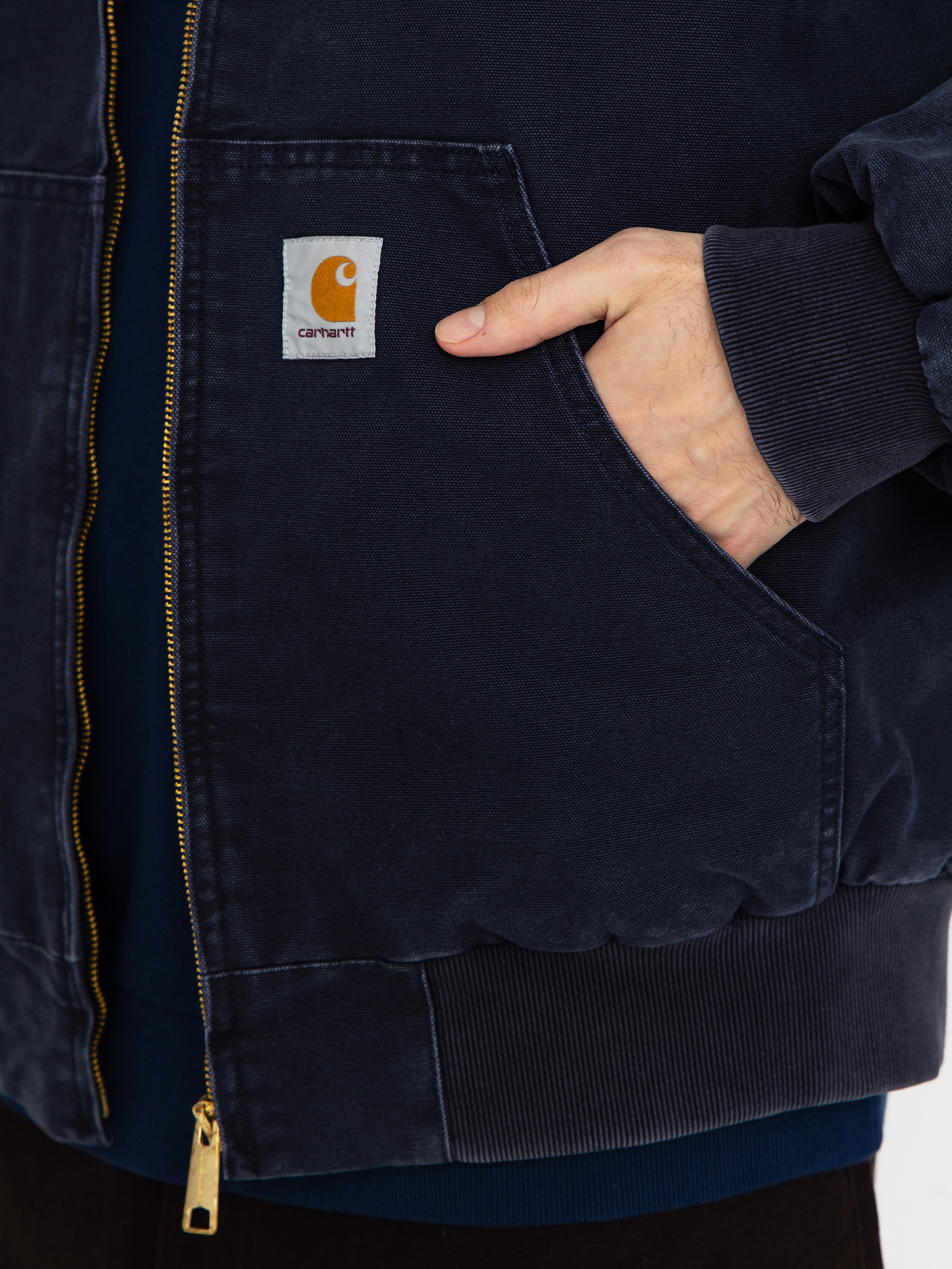 Carhartt WIP Jacket OG Active (dark navy/stone canvas)