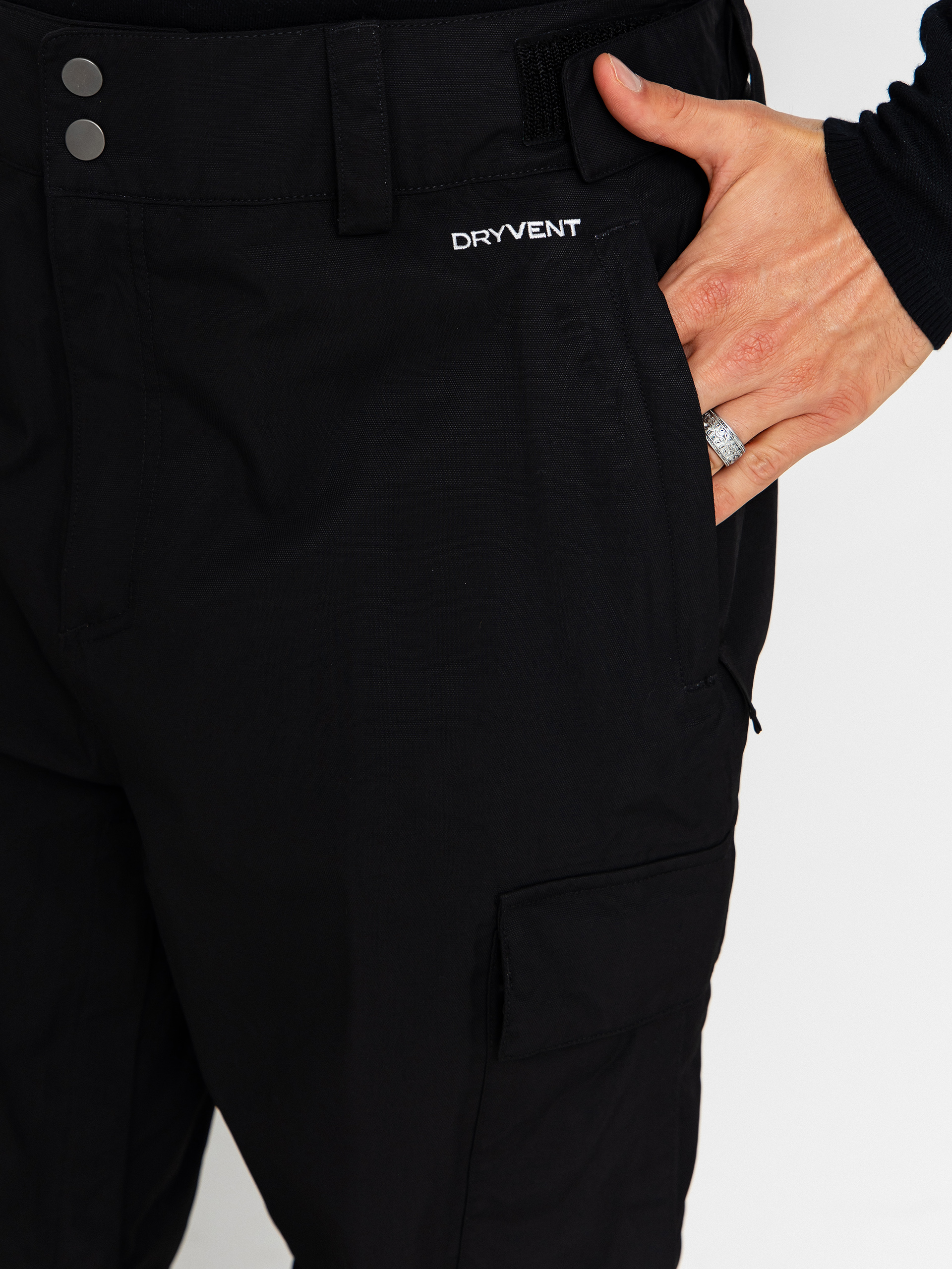 Mens The North Face Blizzardery Cargo Pants (tnf black)