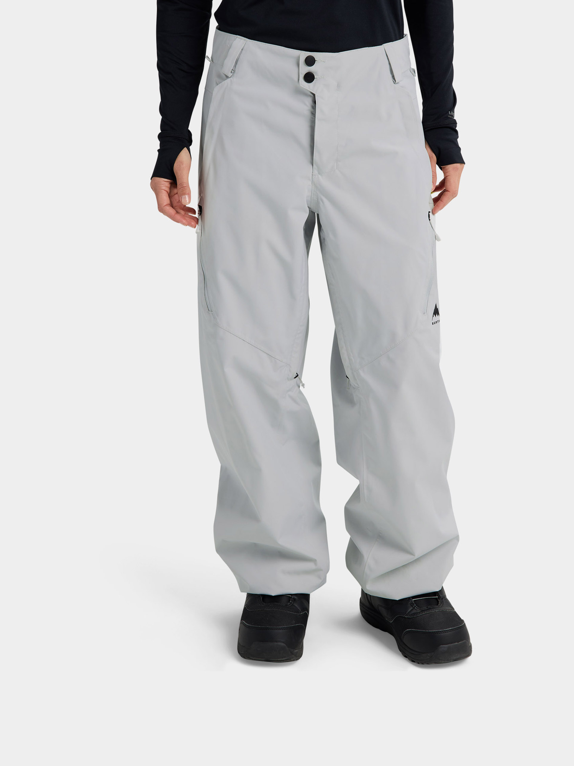 Womens Burton Snowboard pants Reserve 2L Relaxed (gray cloud)