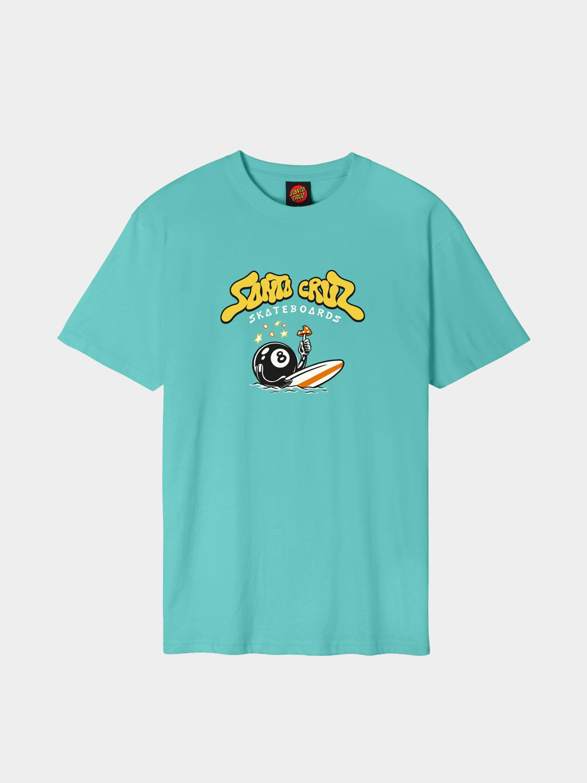 Santa Cruz Winkowski Surf Front T-shirt - green (pool blue)