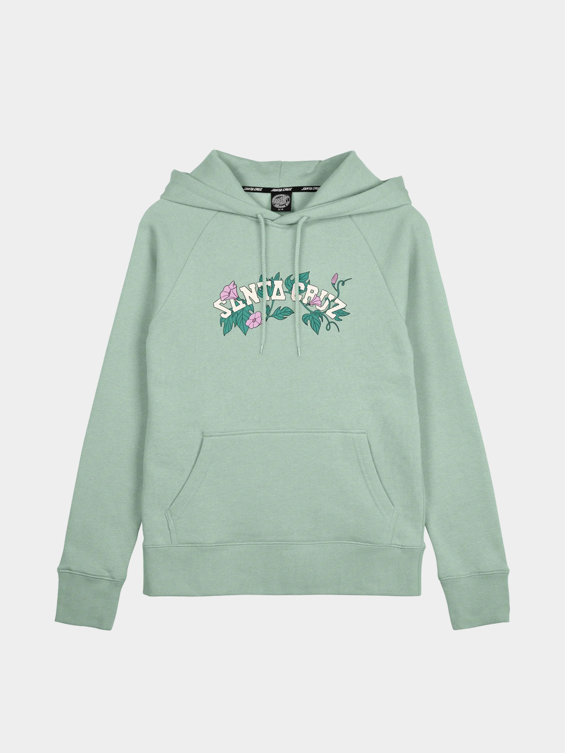 Santa Cruz Cluster Strip HD Hoodie Wmn (pale sage)