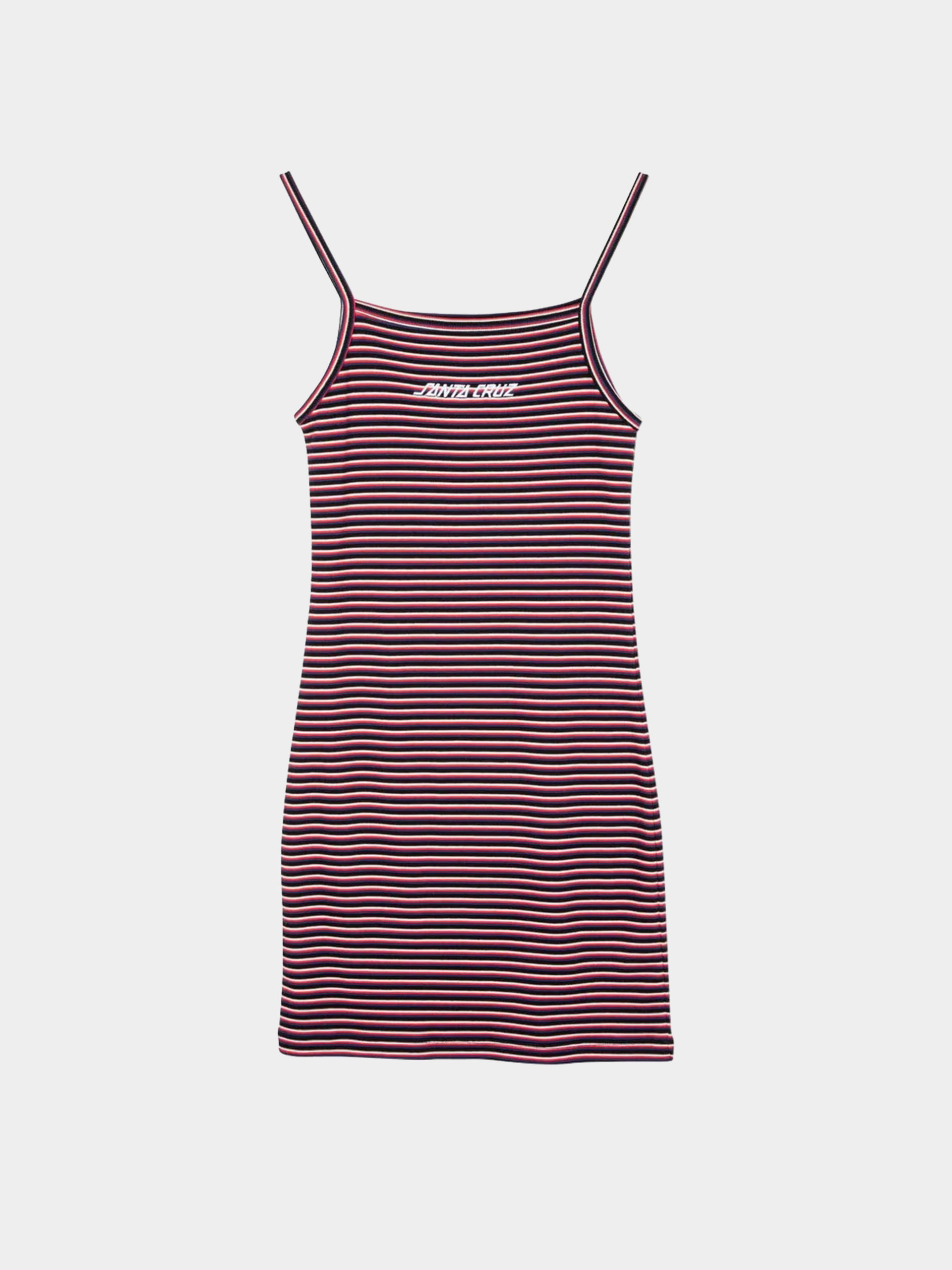 Santa Cruz Strip Logo Emb Kleid Wmn (black stripe)