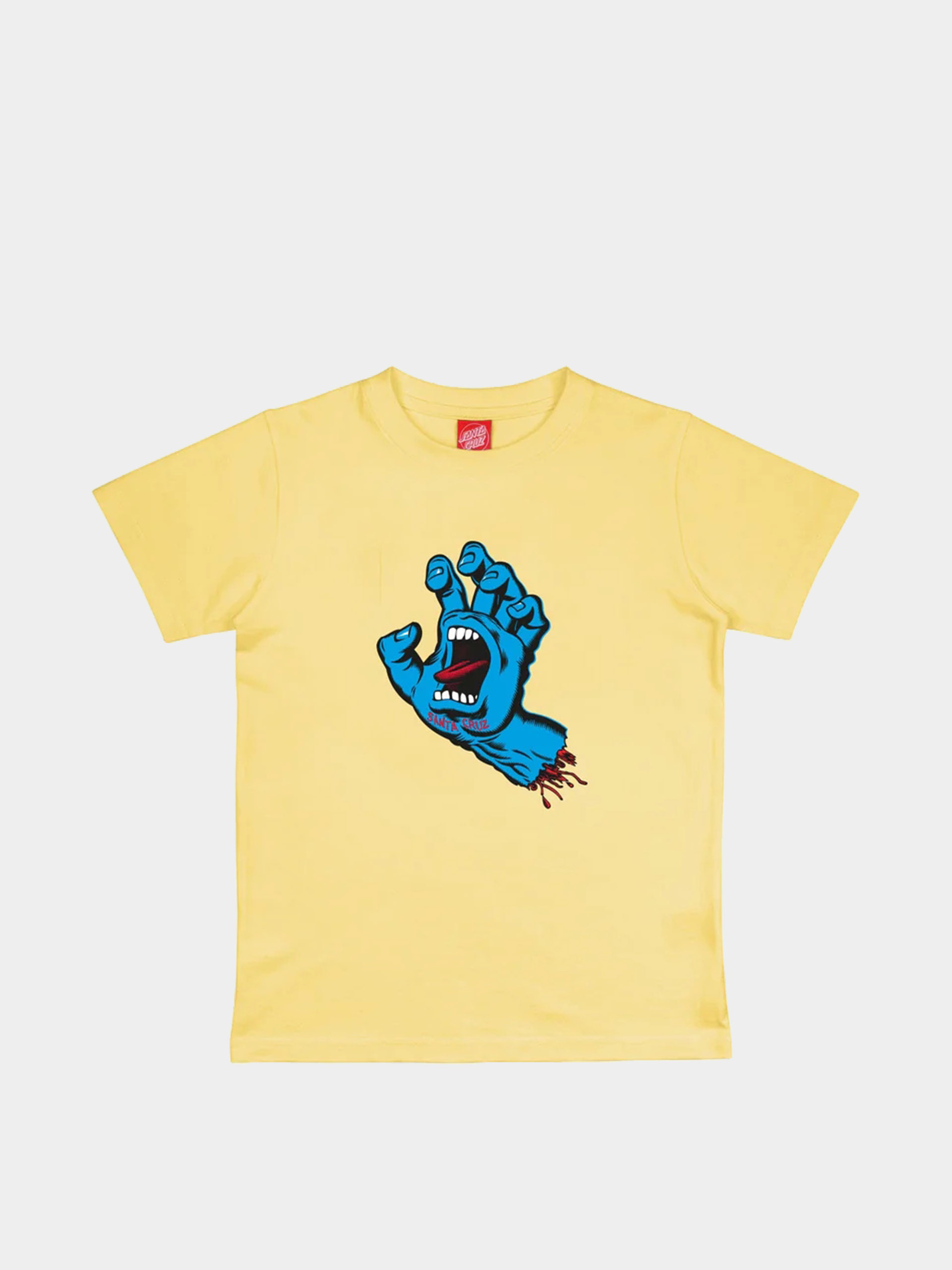 Santa Cruz Screaming Hand JR T-shirt (butter)