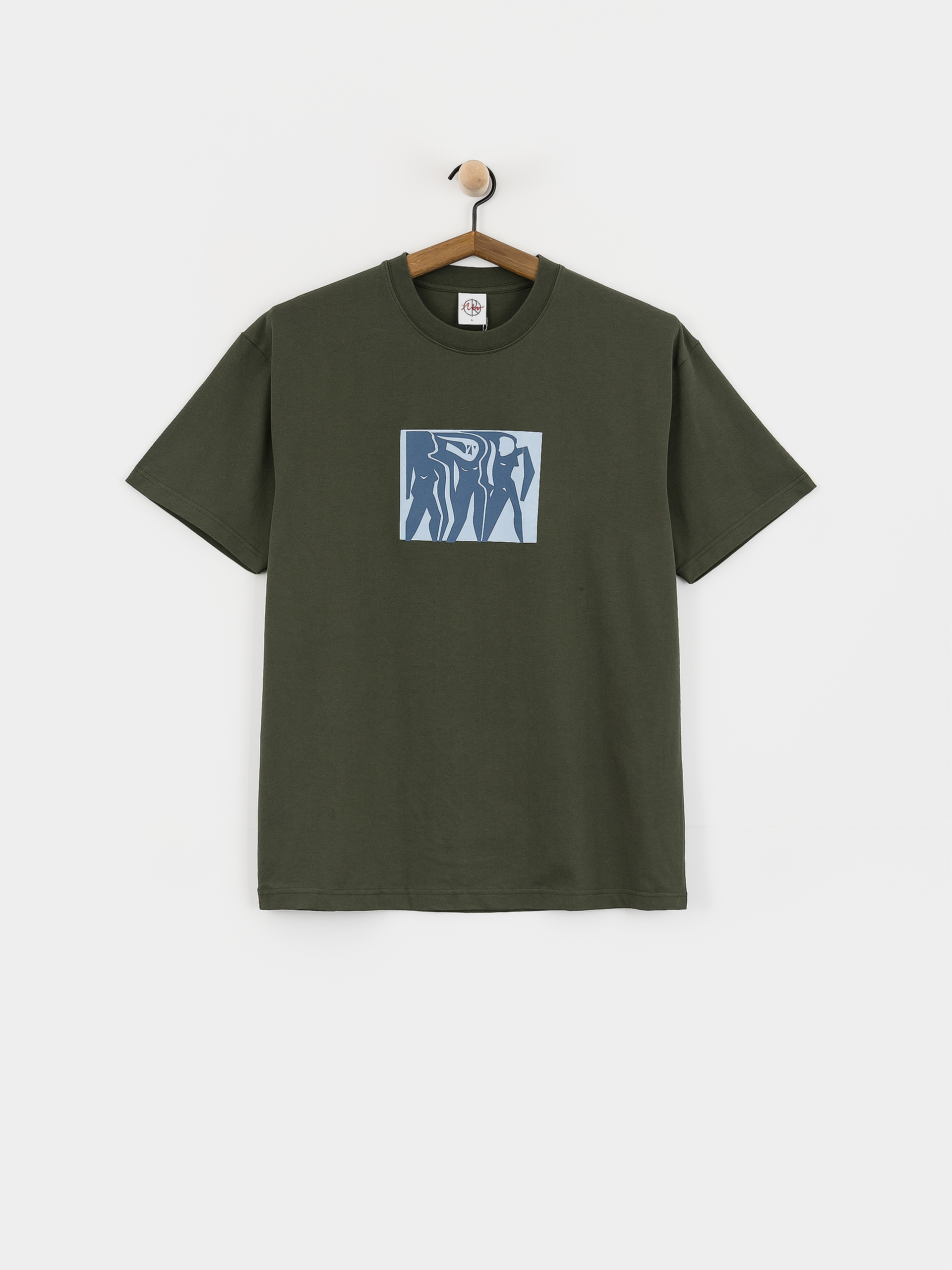 Polar Skate Cut Outs T-Shirt (dark olive)
