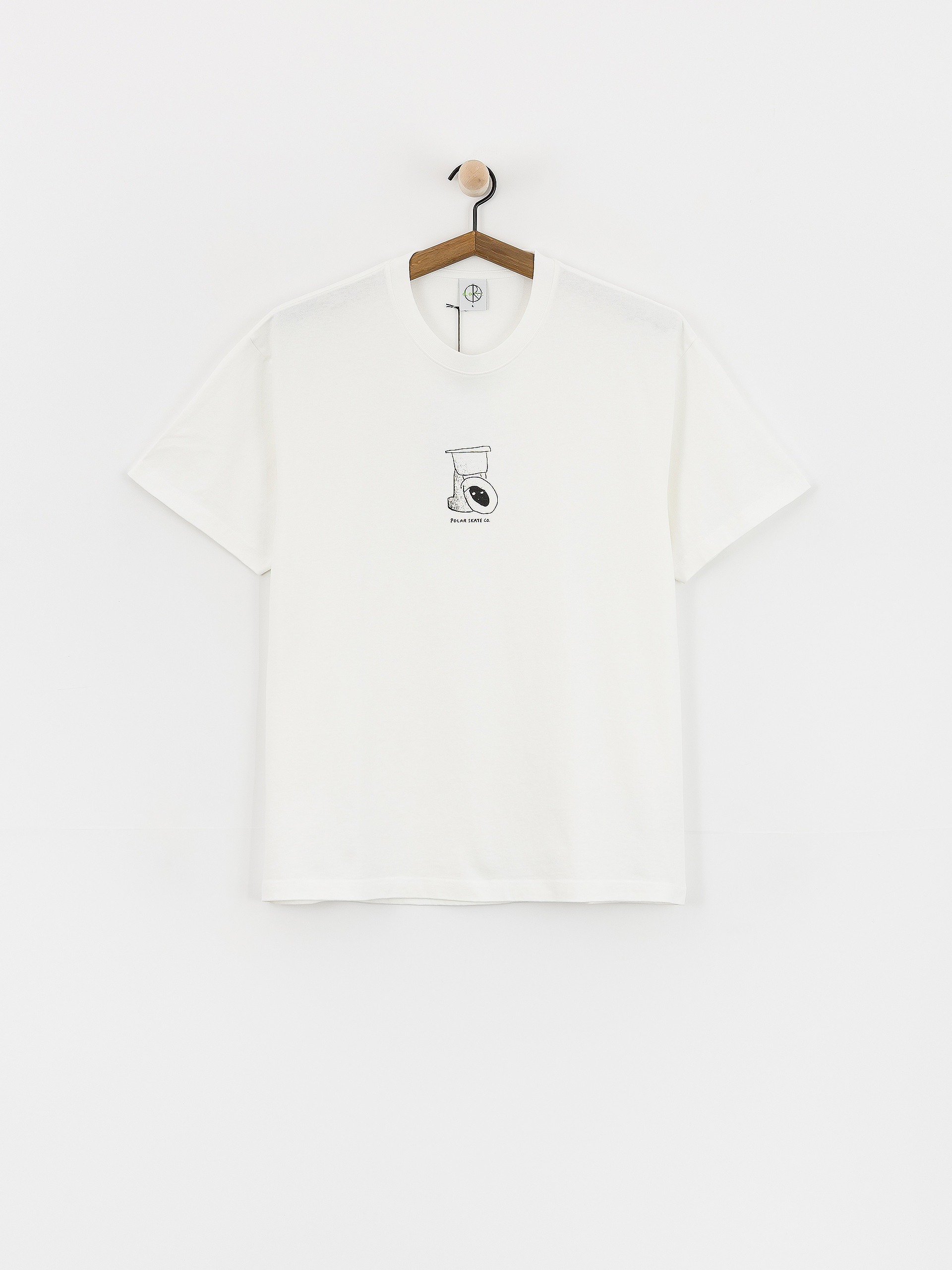 Polar Skate Toilet T-Shirt (white)