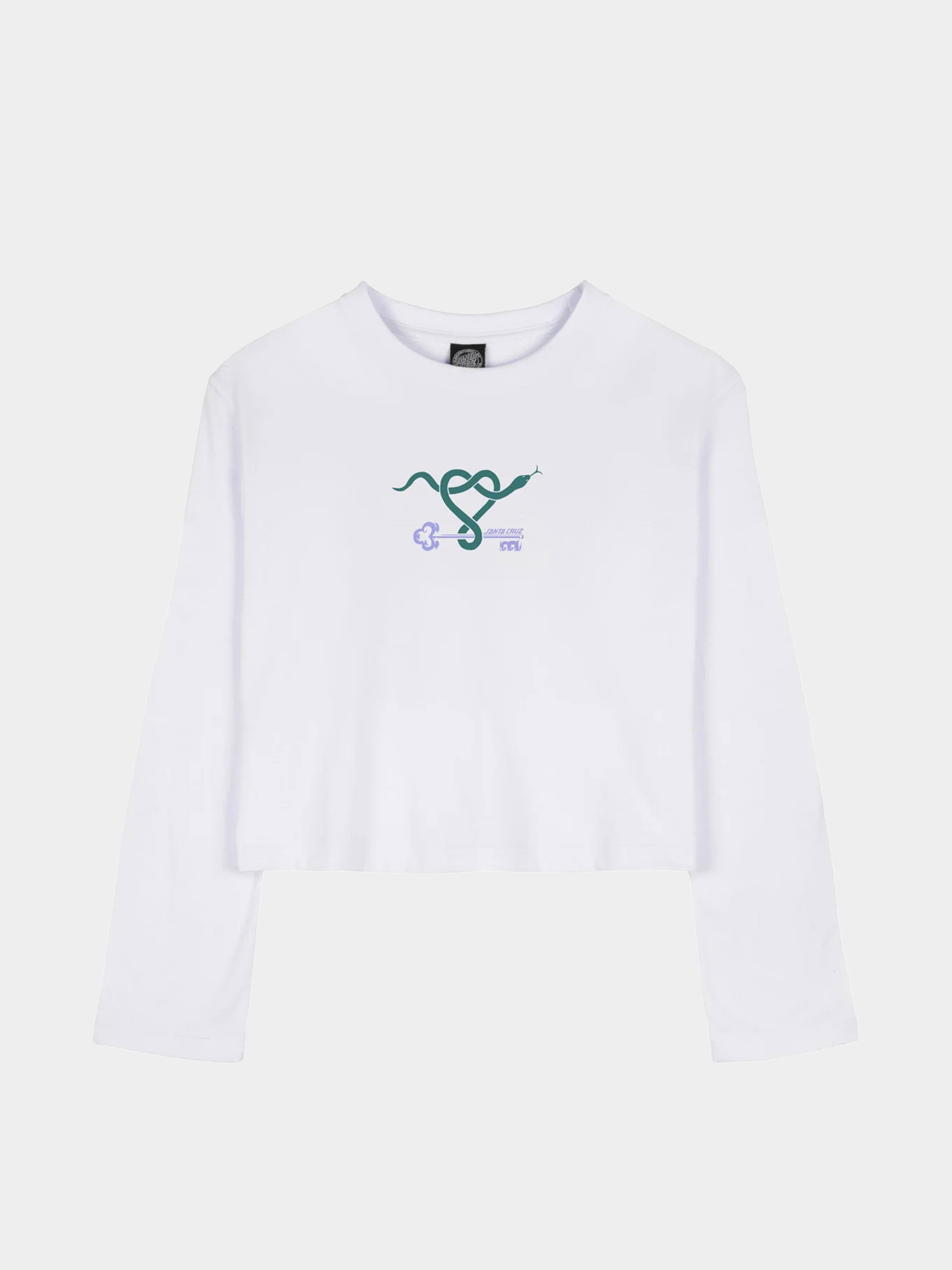 Santa Cruz Asp Serpent Longsleeve Wmn (white)