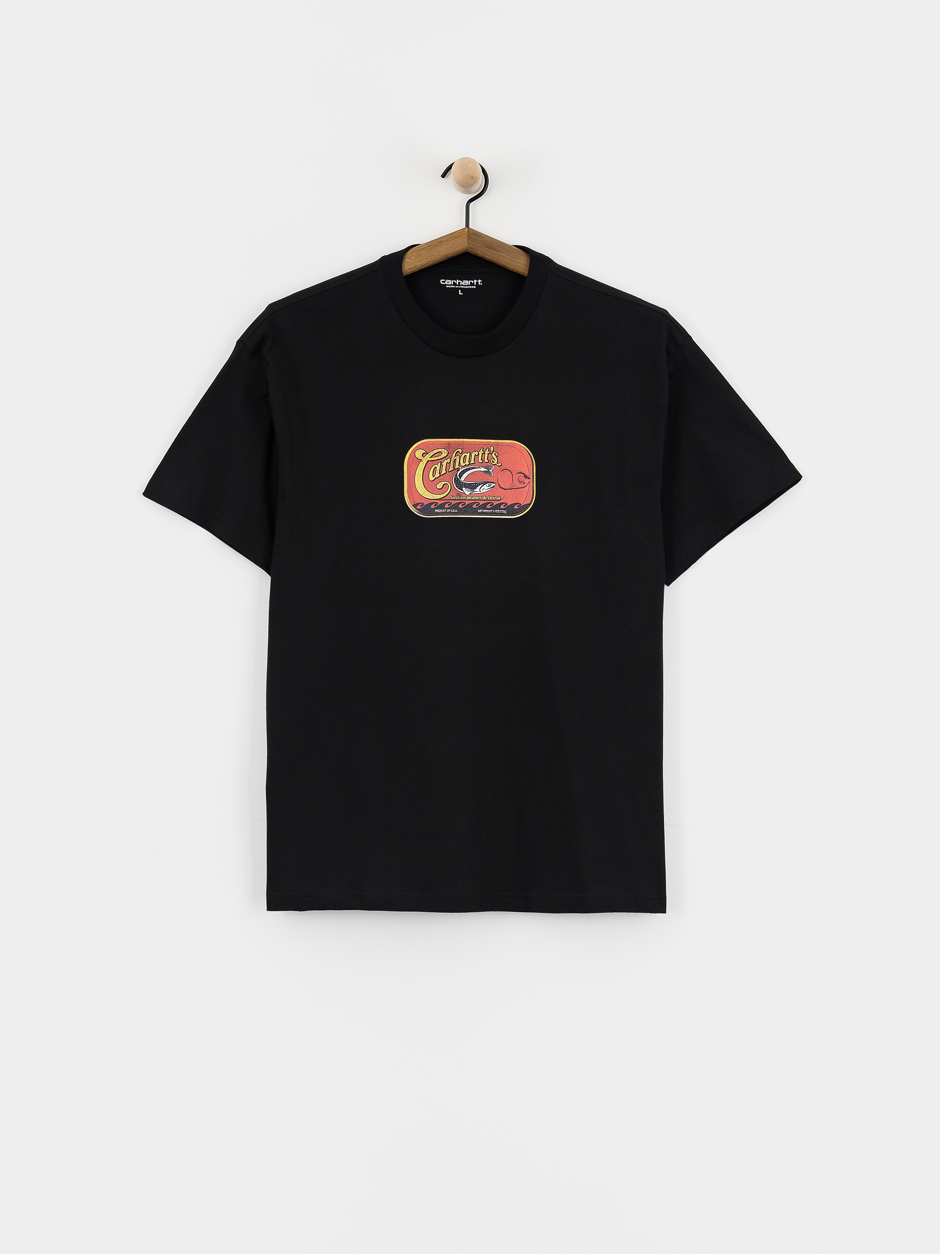 Carhartt WIP T-Shirt Sardinas (black)