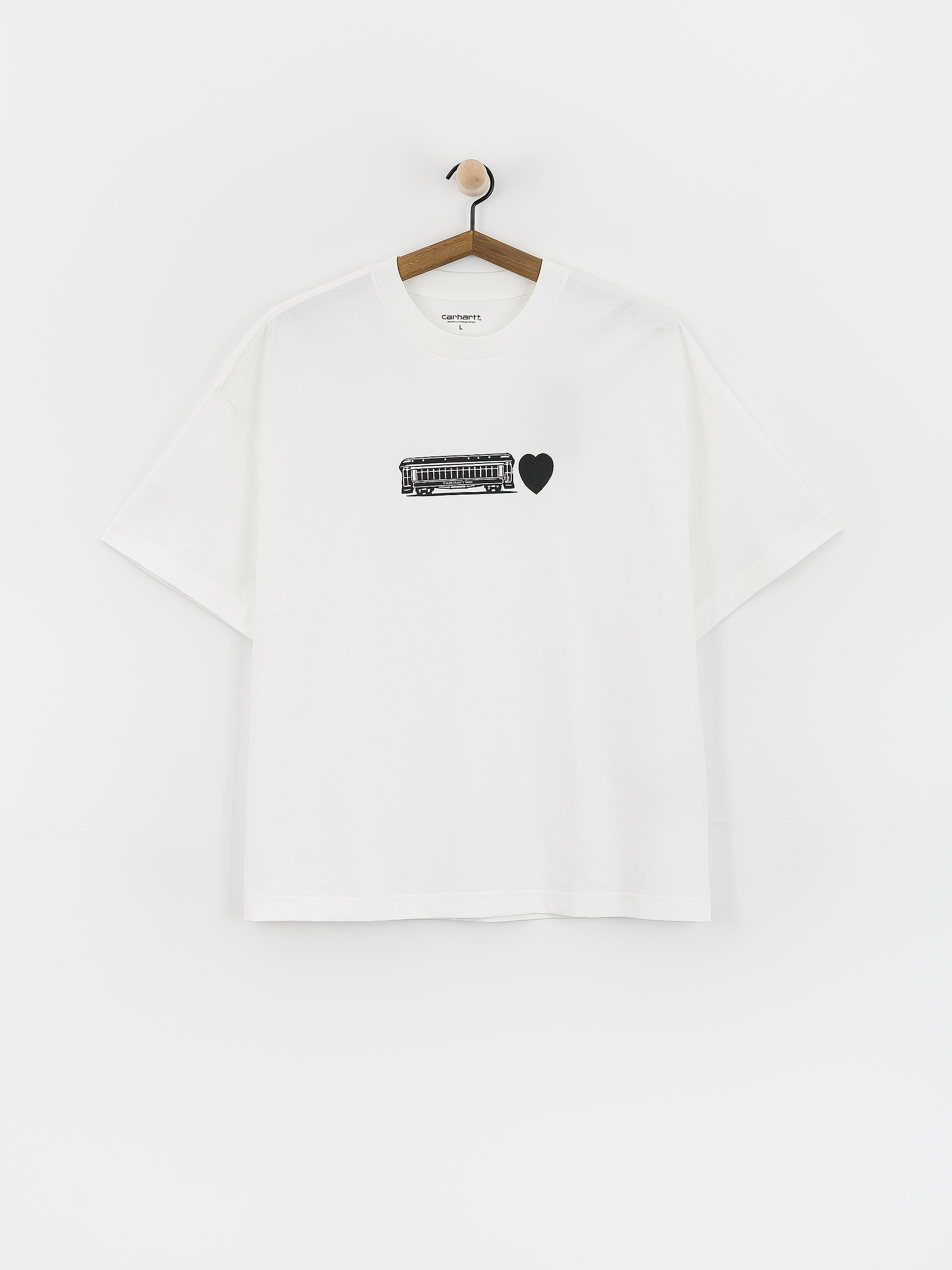 Carhartt WIP T-Shirt Deconstructed Label (white)