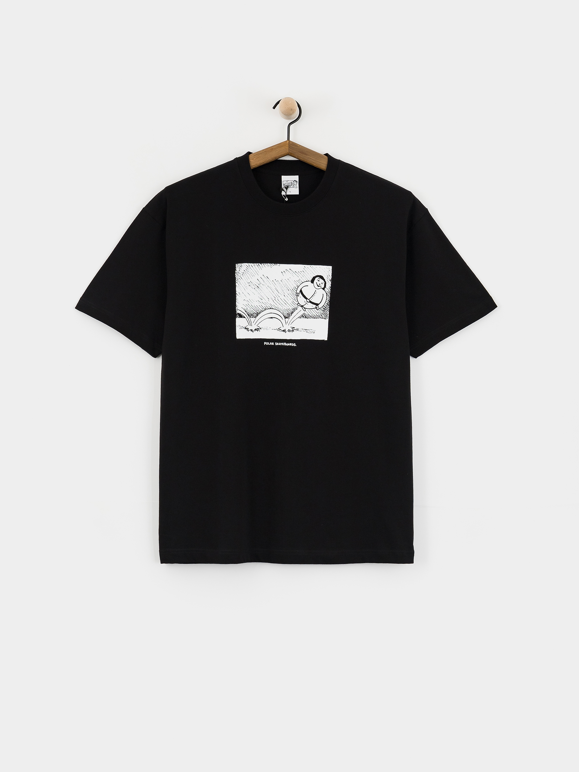 Polar Skate Bounce T-Shirt (black)