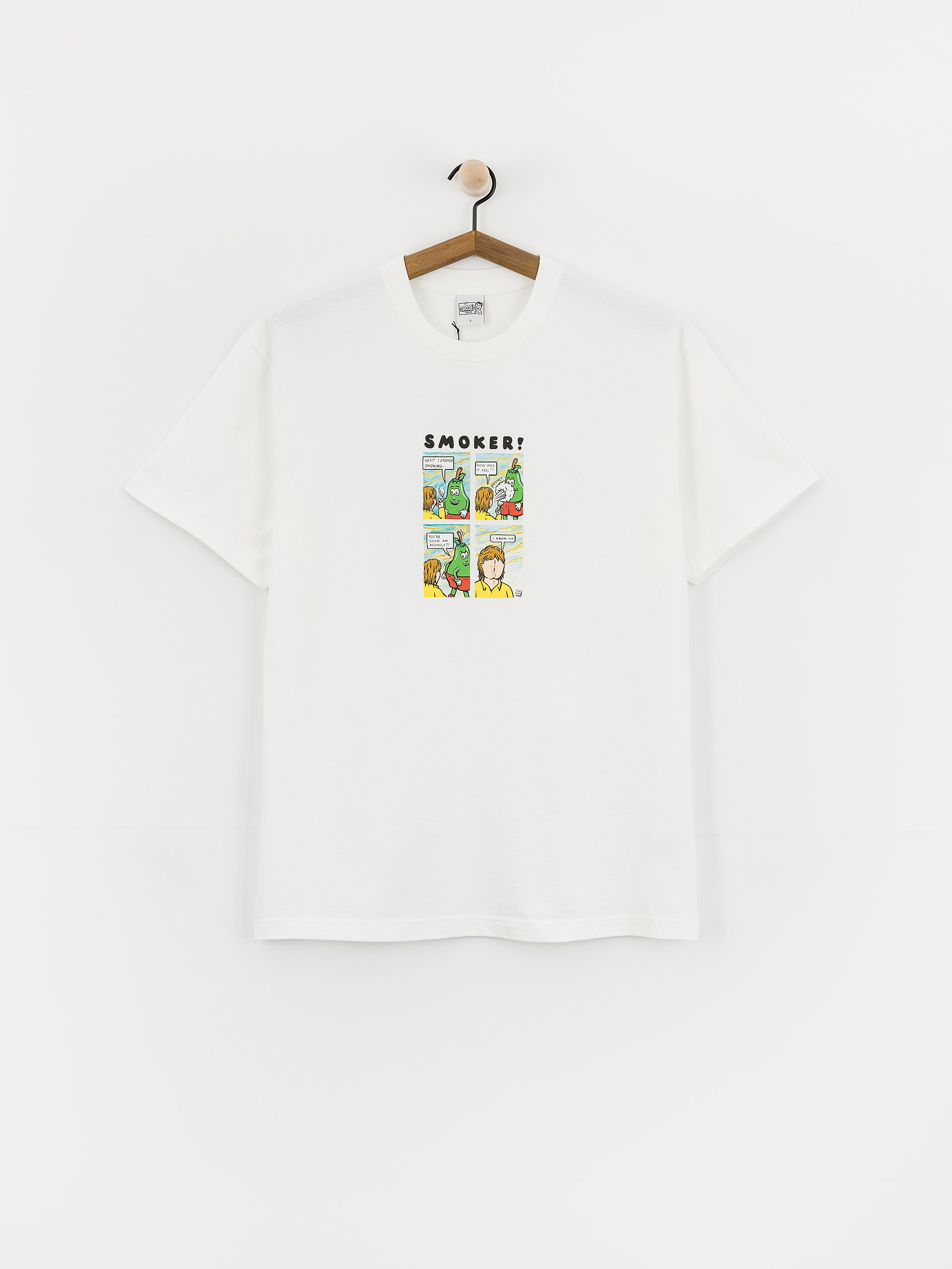 Polar Skate Smoker! T-Shirt (white)