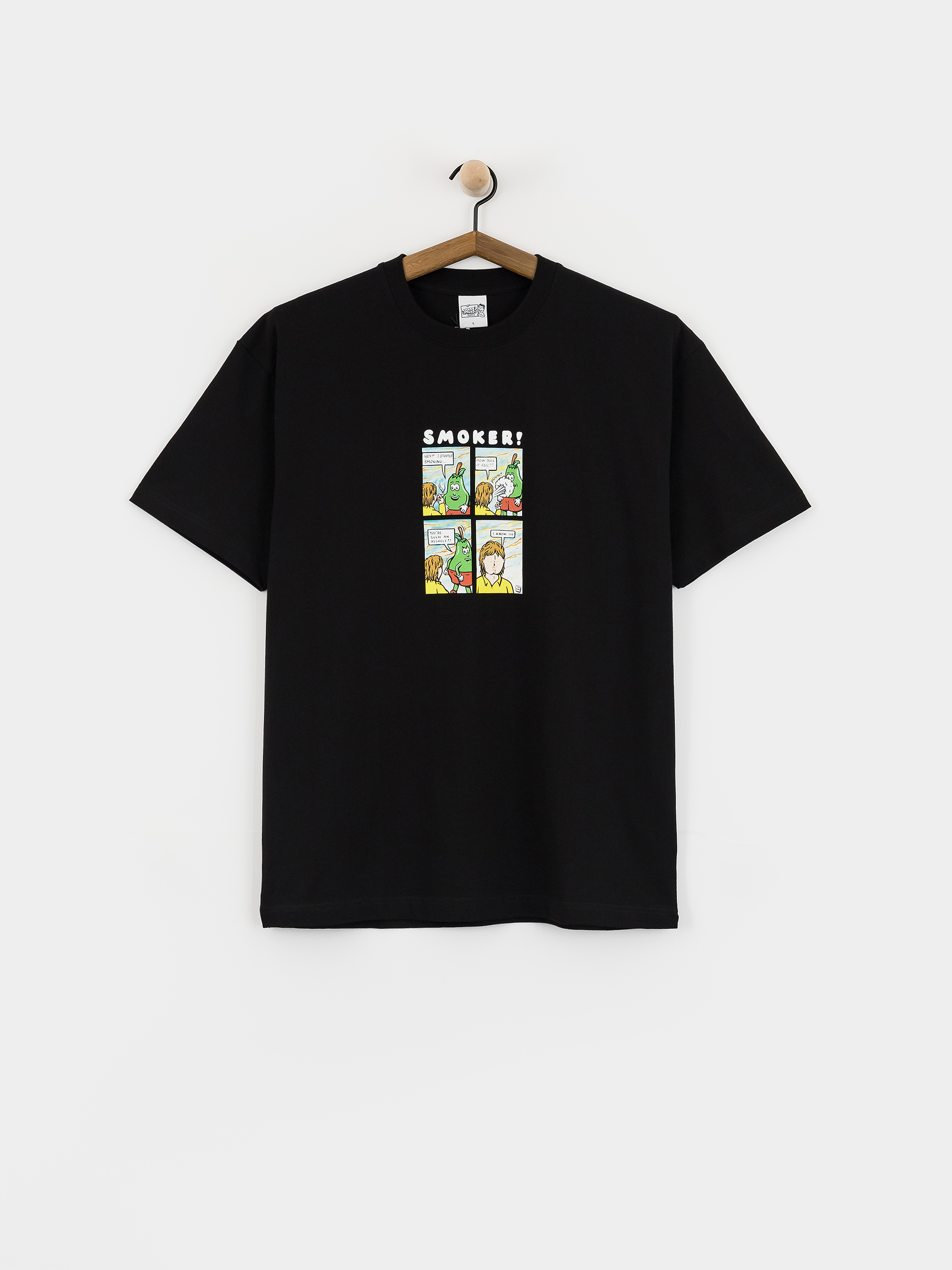 Polar Skate Smoker! T-Shirt (black)