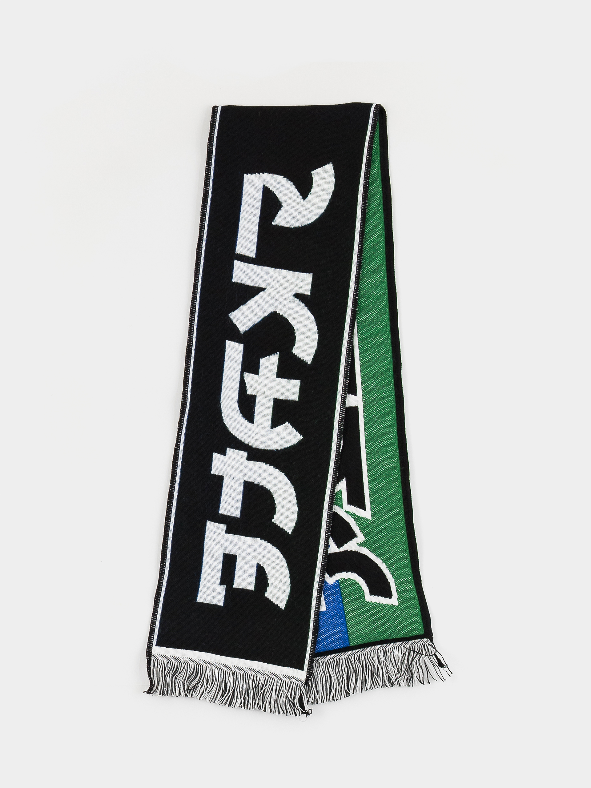 Polar Skate Scarf Football Squares (blue/green)