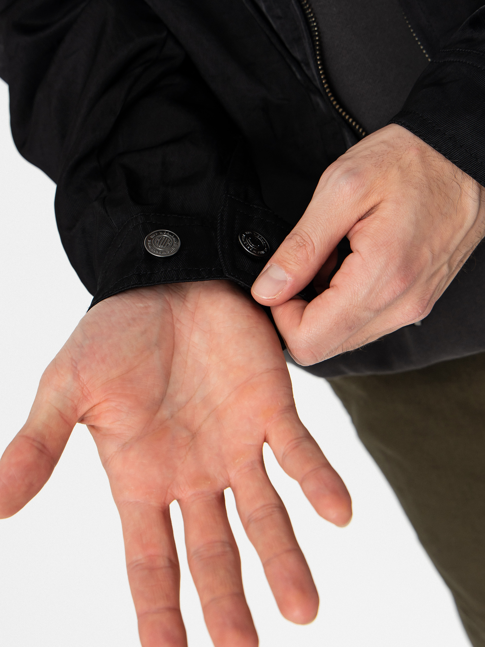 HUF Jacket X Thrasher Trucker (black)