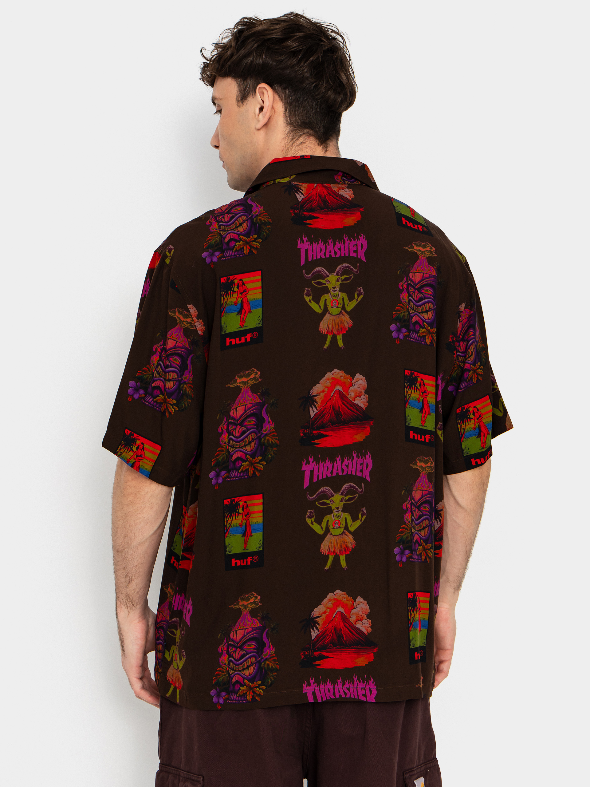 HUF Shirt X Thrasher Hawaiian (multi)