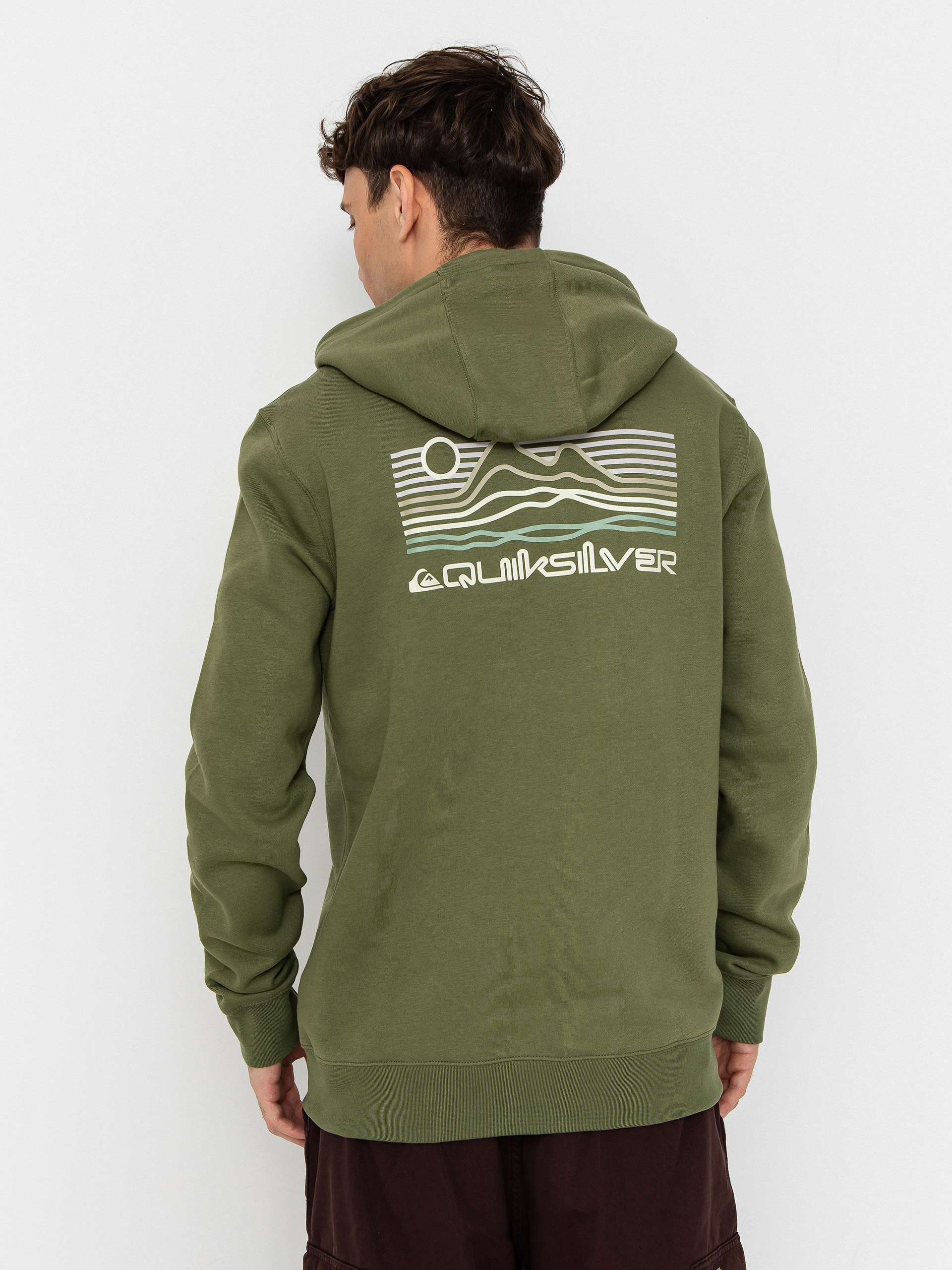 Quiksilver Light Waves HD Hoodie (loden green)