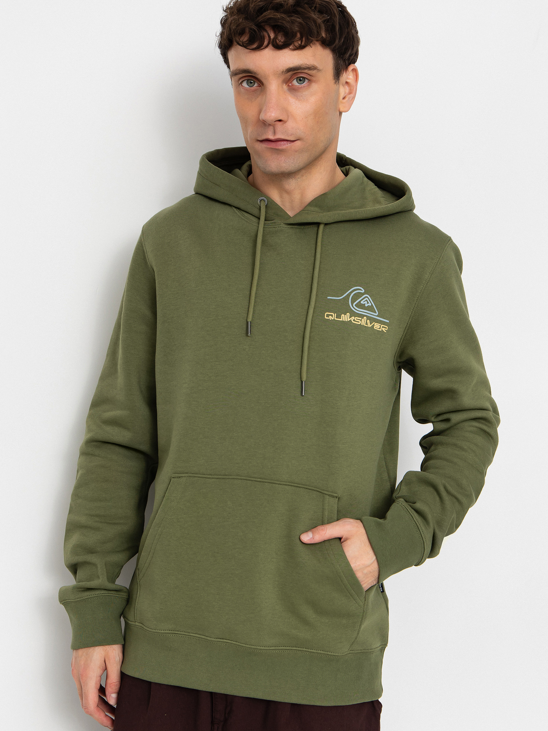 Quiksilver Light Waves HD Hoodie (loden green)